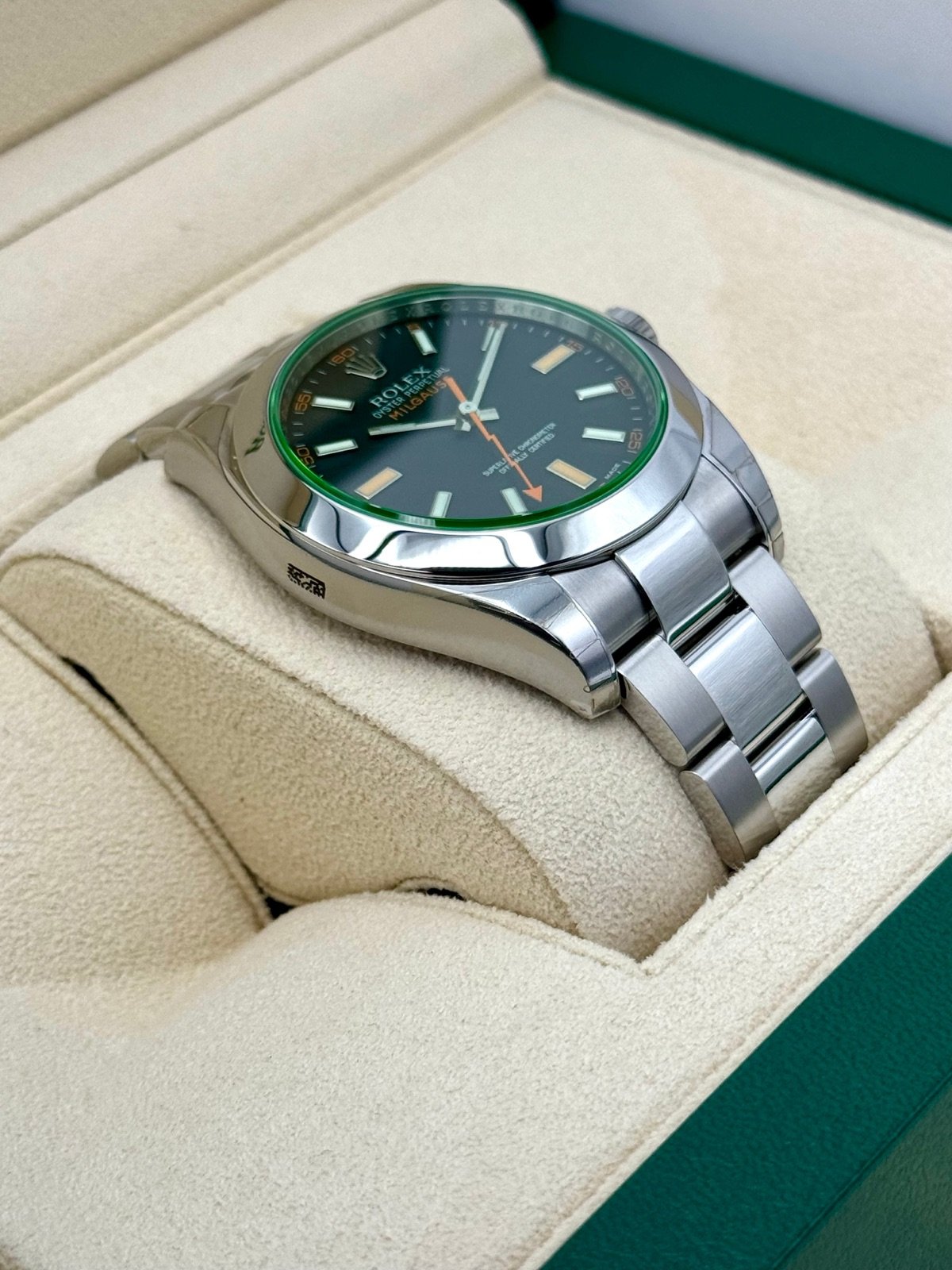 2009 Rolex Milgauss 40mm 116400GV Black Dial (Unworn) - Image 6