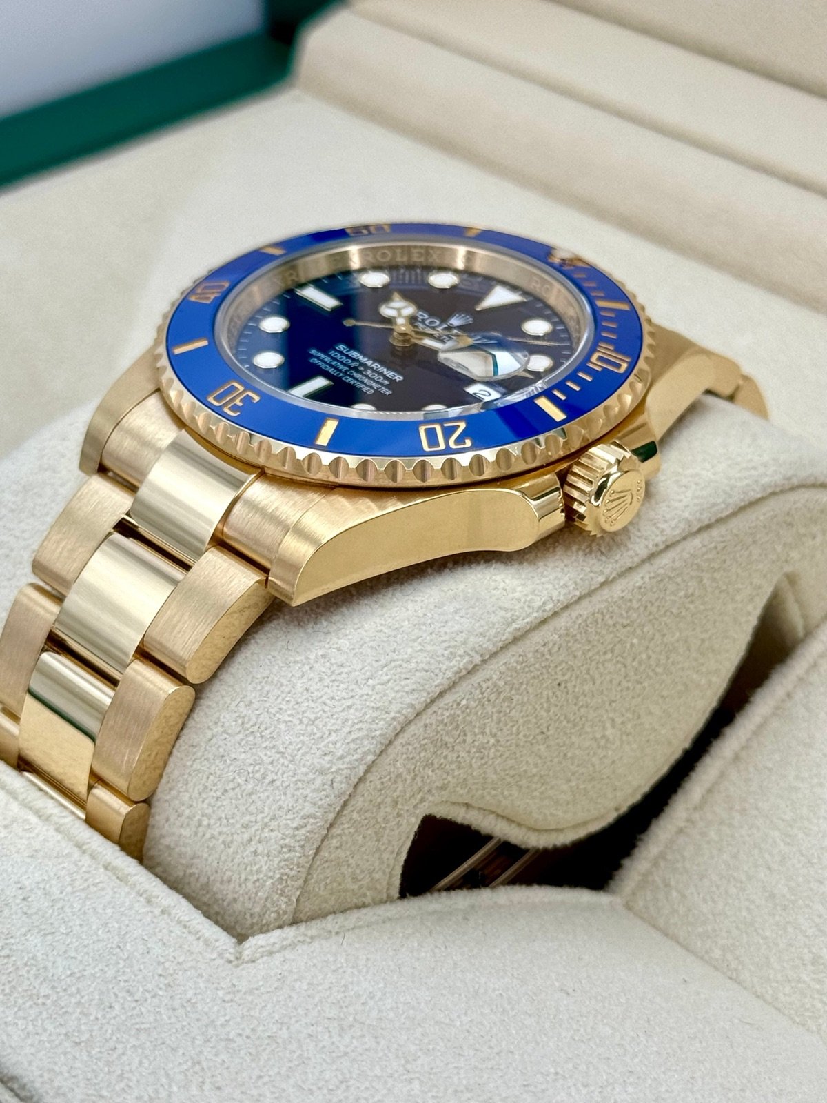 2024 Rolex Submariner “Bluesy” 41mm 126618LB Yellow Gold Blue Dial (Unworn) - Image 5
