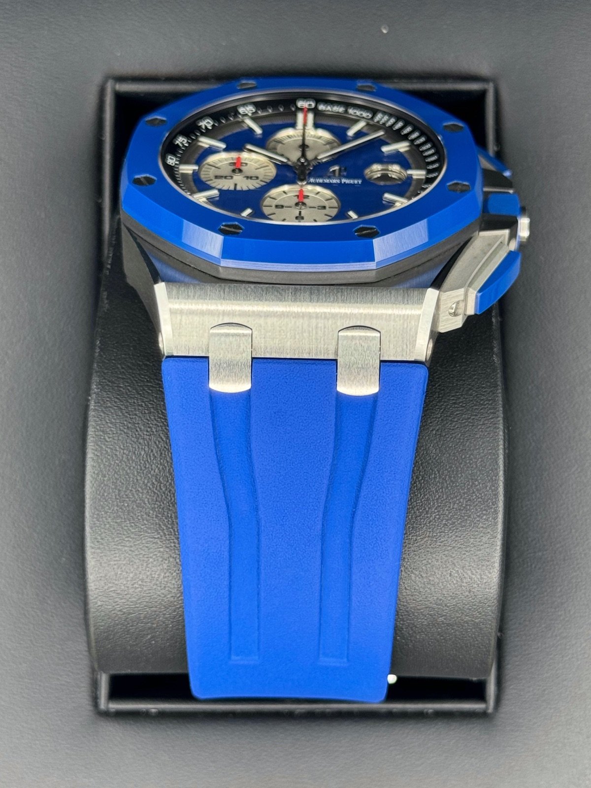 2019 Audemars Piguet Royal Oak Offshore 44mm 26400SO Blue Ceramic - Image 3