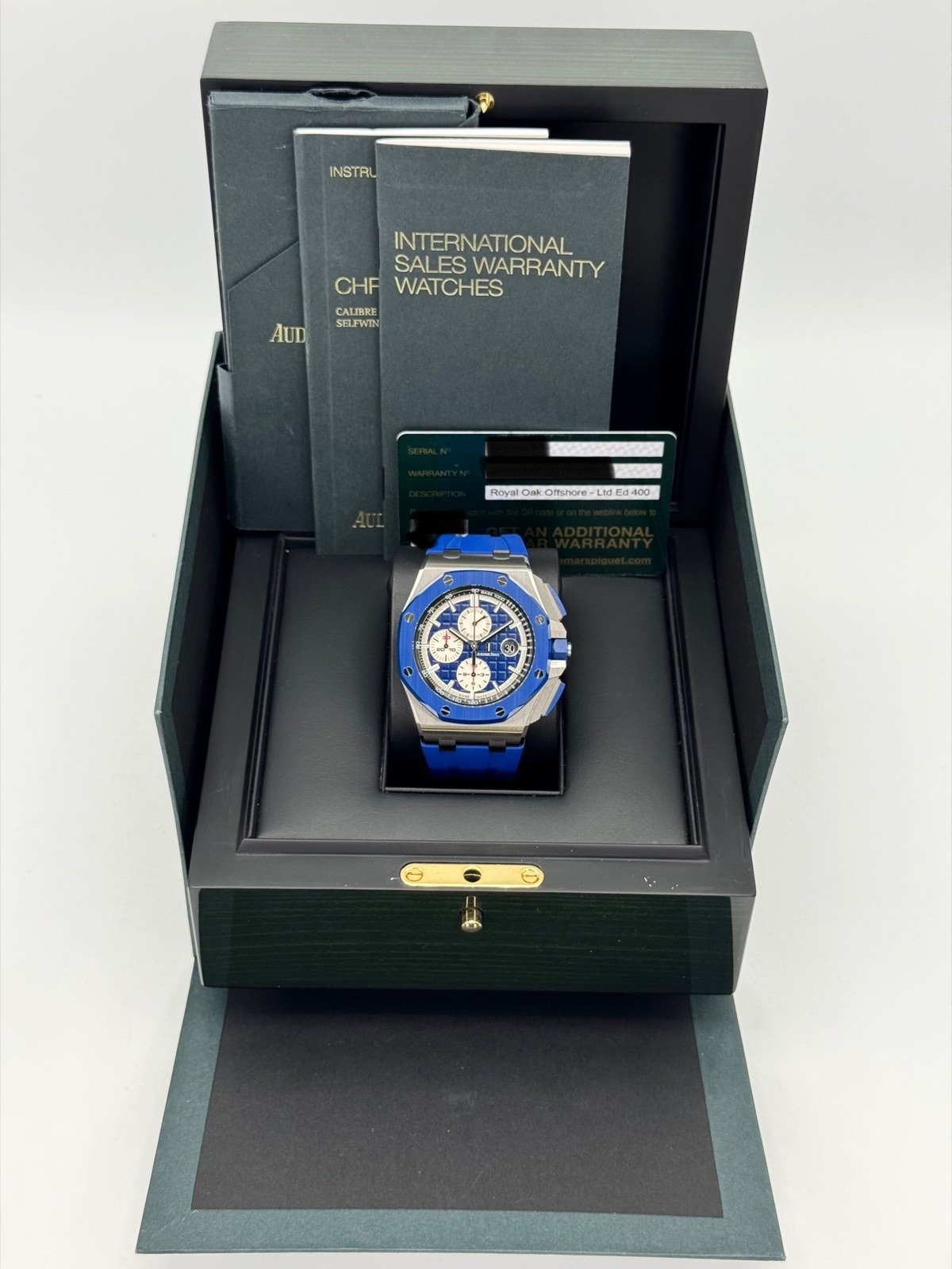 2019 Audemars Piguet Royal Oak Offshore 44mm 26400SO Blue Ceramic - Image 9