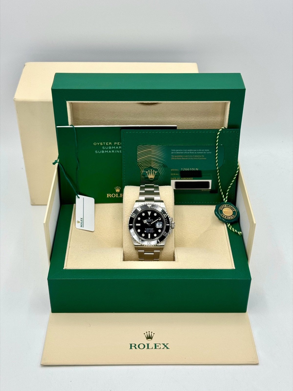2022 Rolex Submariner 41mm 126610LN Stainless Steel Black Dial - Image 12
