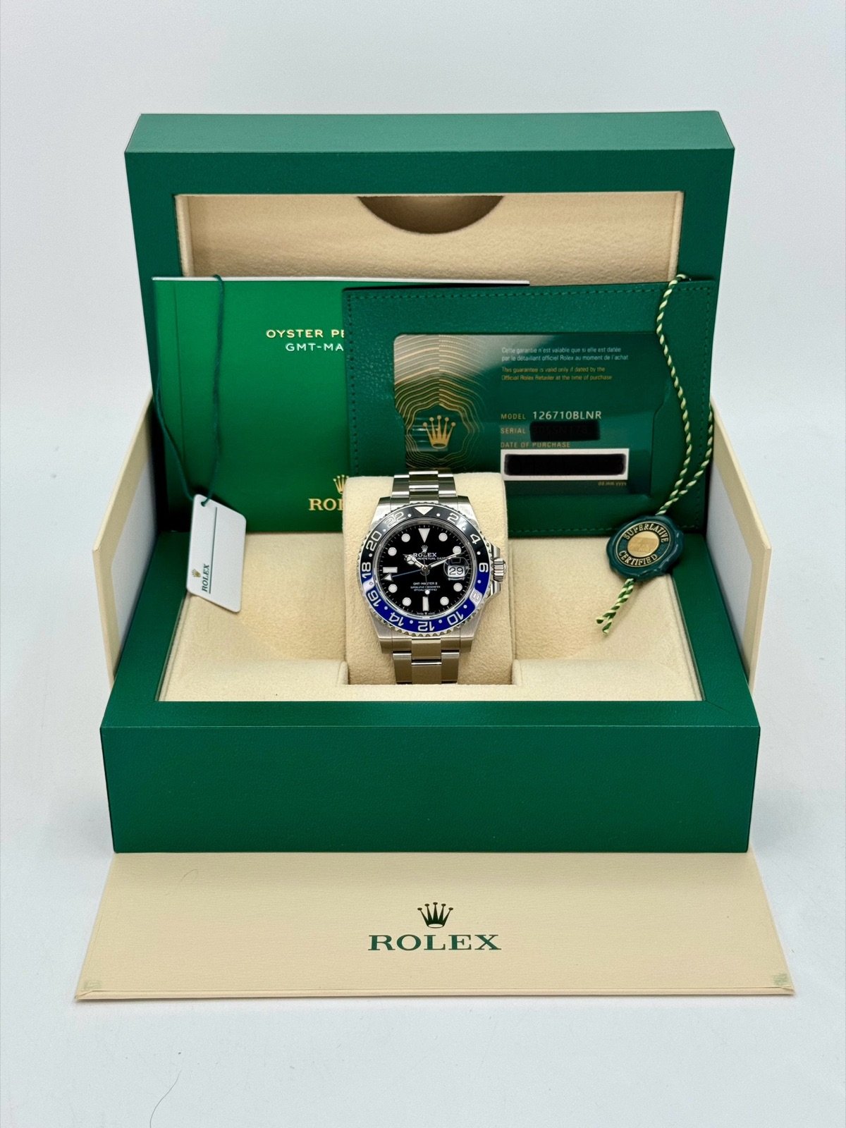 2023 Rolex GMT-Master II “Batman” 40mm 126710BLNR Oyster - Image 11