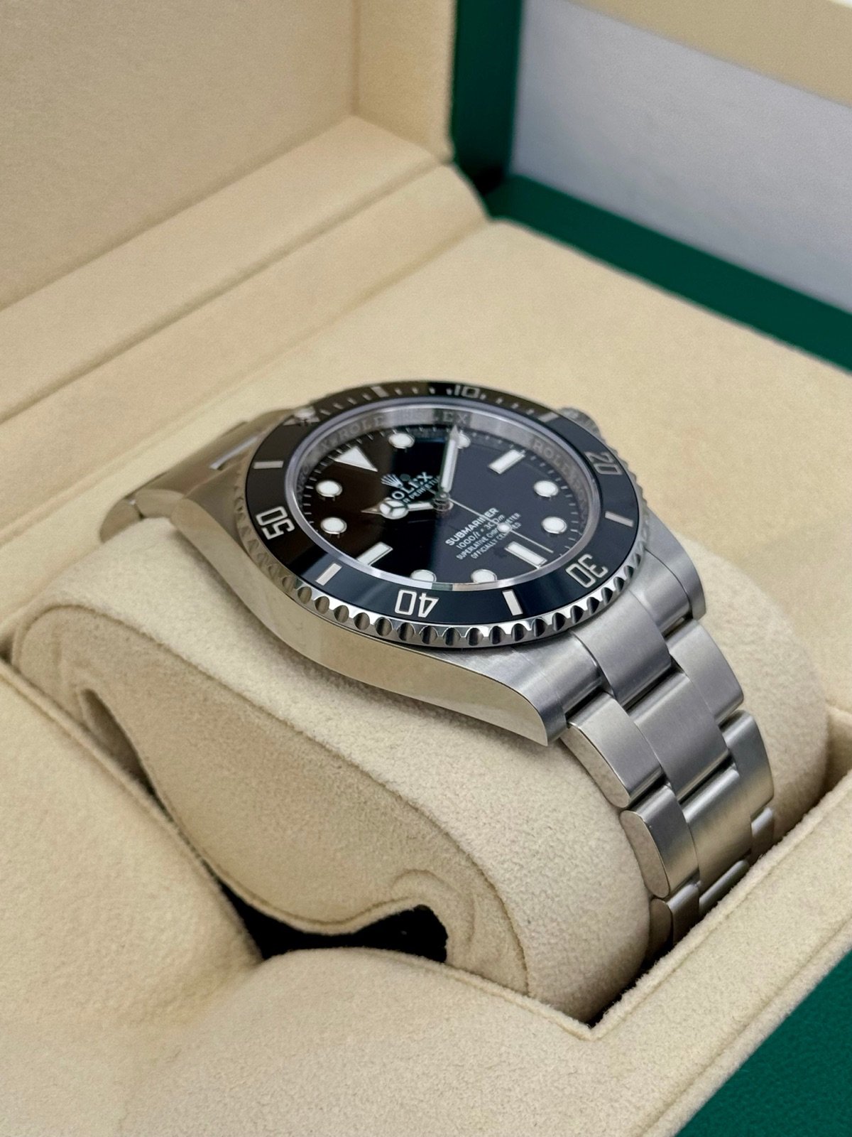 2024 Rolex Submariner 41mm 124060 Stainless Steel Black Dial (Unworn) - Image 6
