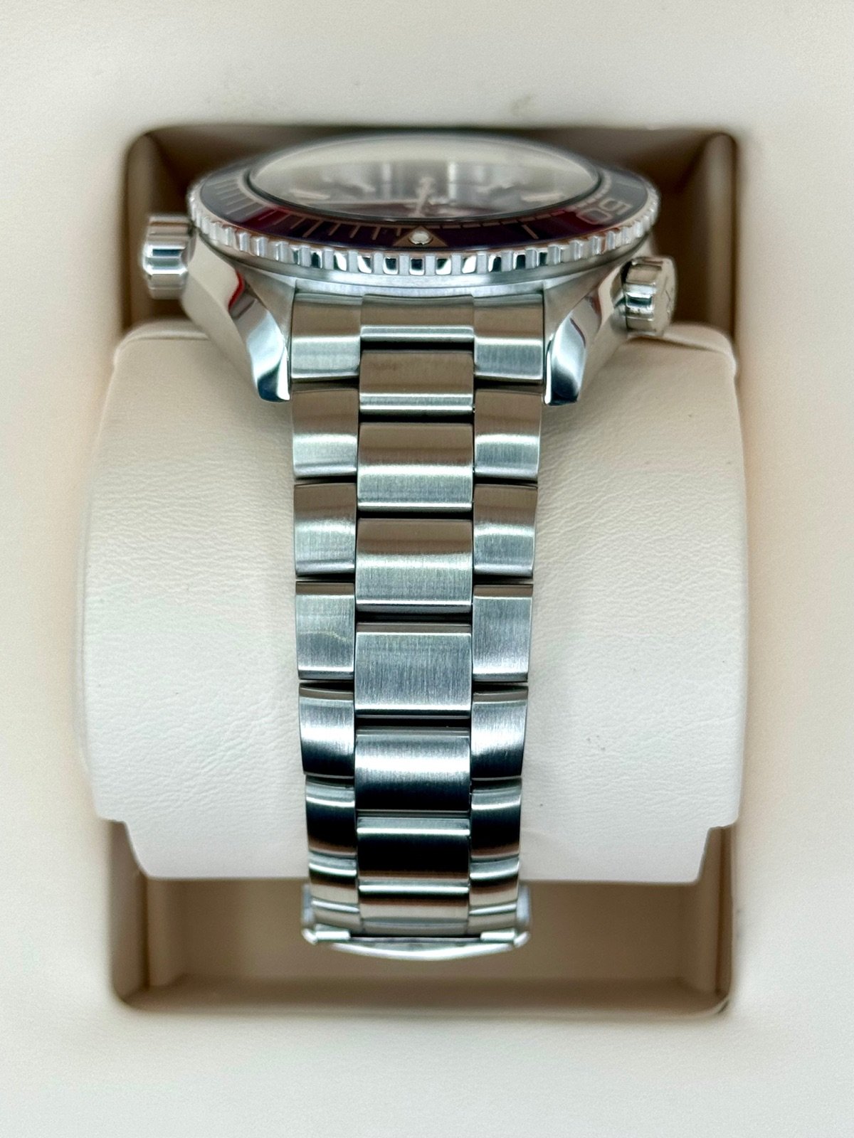 2019 Omega Seamaster Planet Ocean 43.5mm 215.30.44.21.03.001 Blue Dial - Image 4