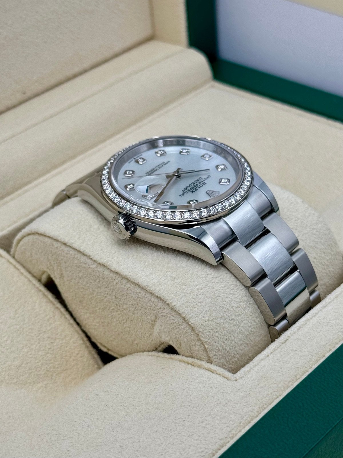 2024 Rolex Datejust 36mm 126284RBR MOP Diamond Dial (Unworn) - Image 8