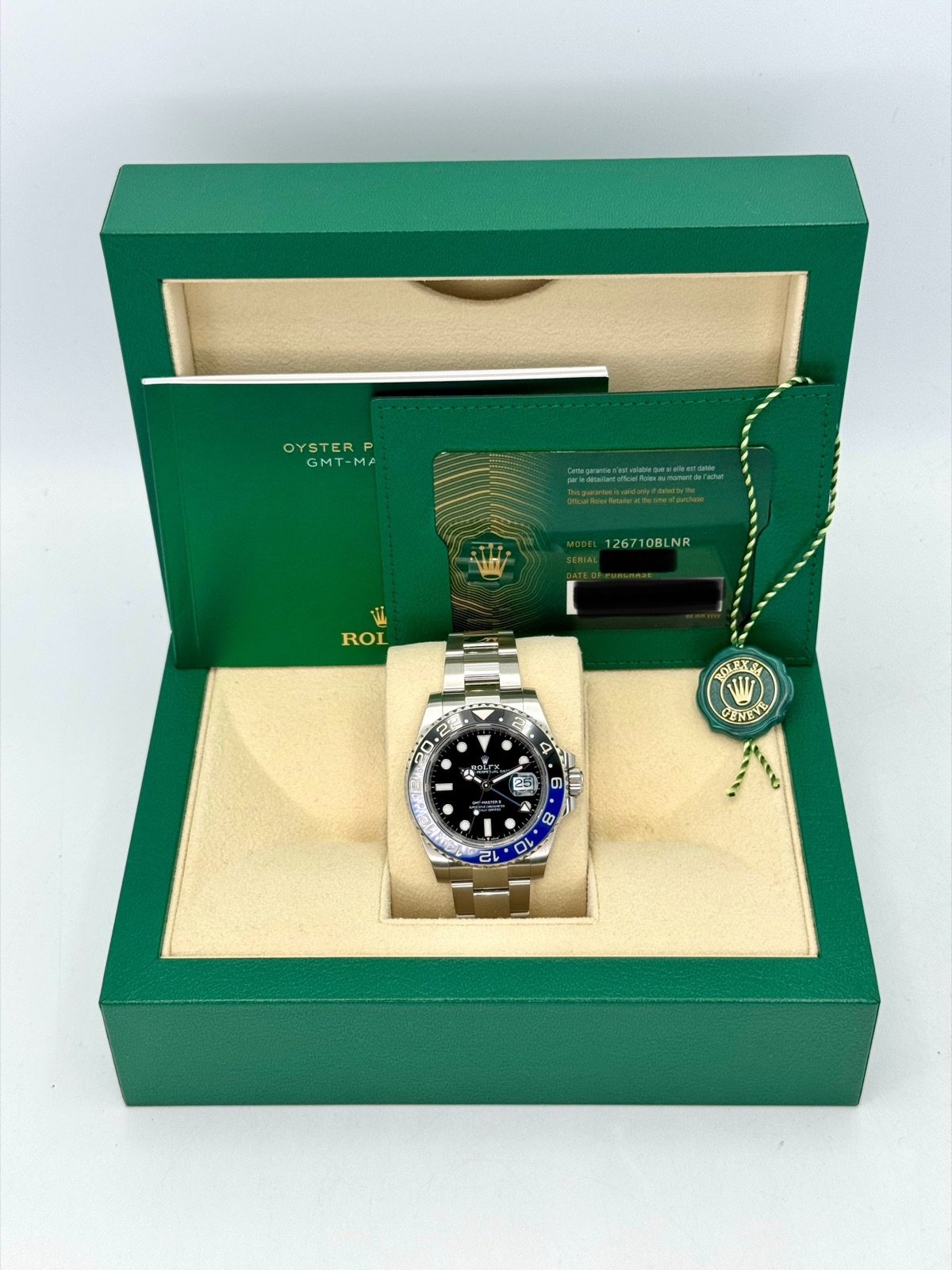 2023 Rolex GMT-Master II “Batman” 40mm 126710BLNR Oyster - Image 11