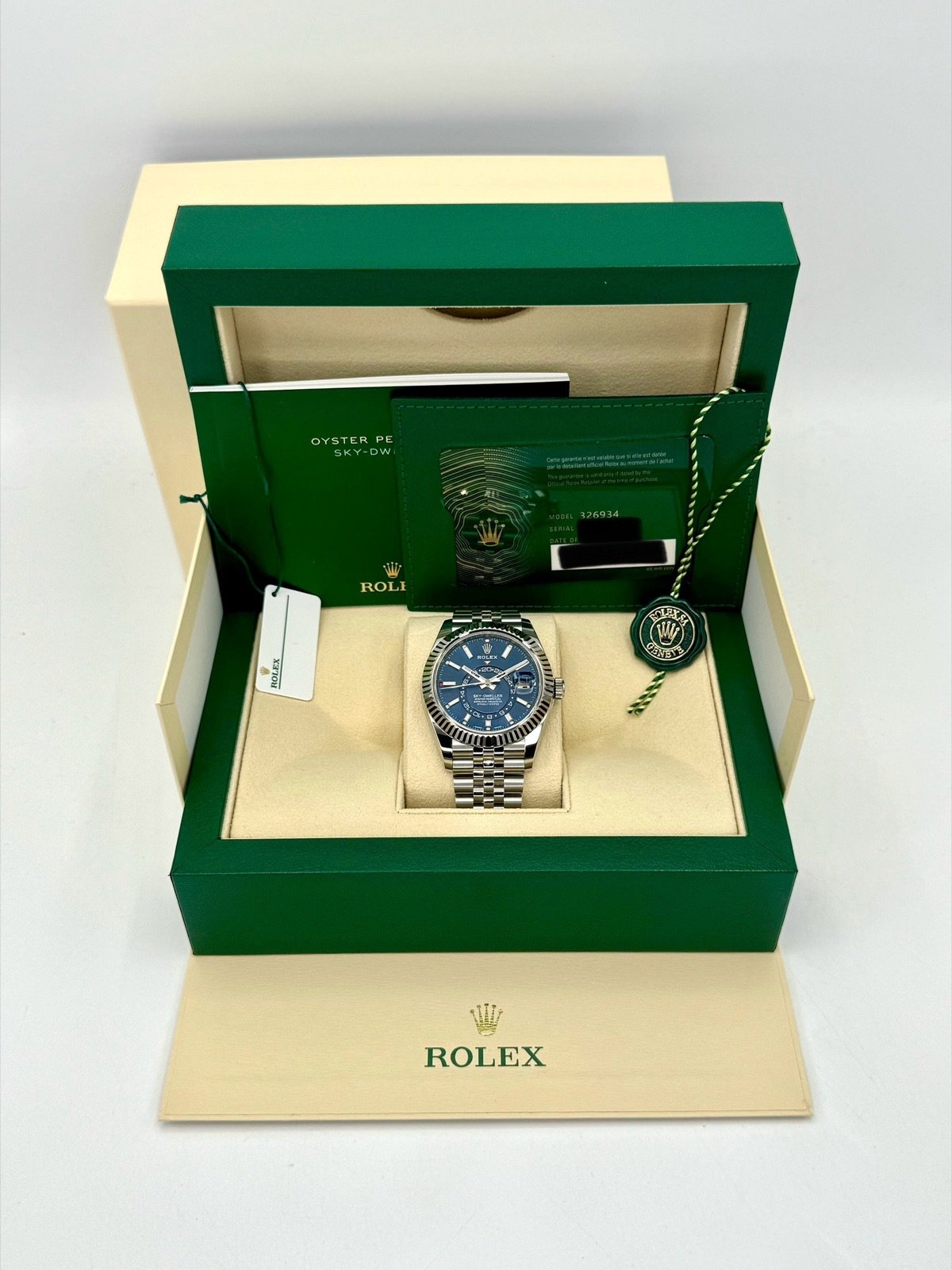 2024 Rolex Sky-Dweller 42mm 336934 Jubilee Blue Dial (Unworn) - Image 12