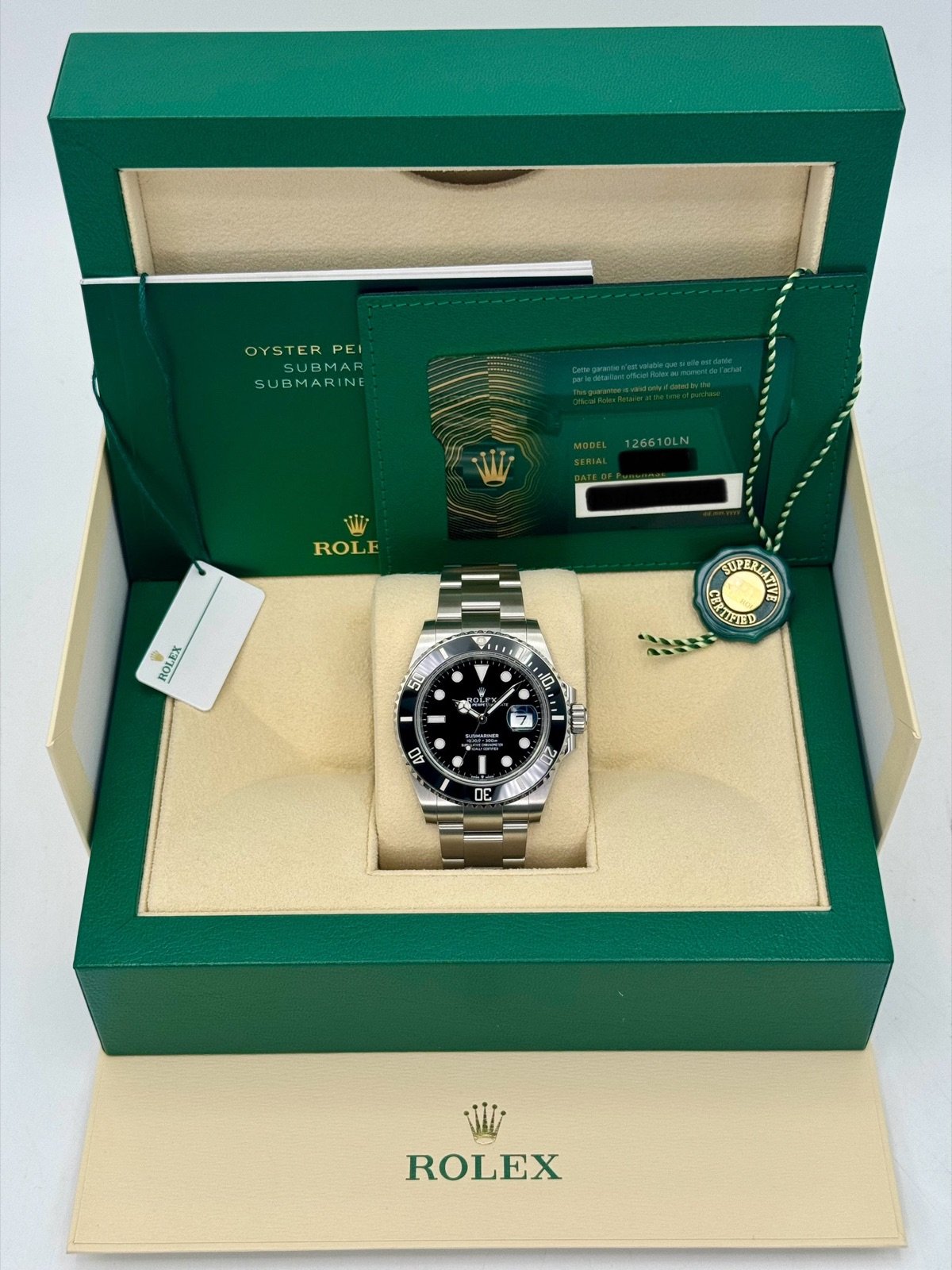 2024 Rolex Submariner 41mm 126610LN Stainless Steel Black Dial (Unworn) - Image 11