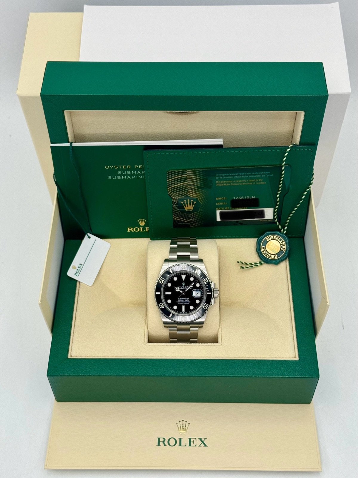 2024 Rolex Submariner 41mm 126610LN Stainless Steel Black Dial (Unworn) - Image 12