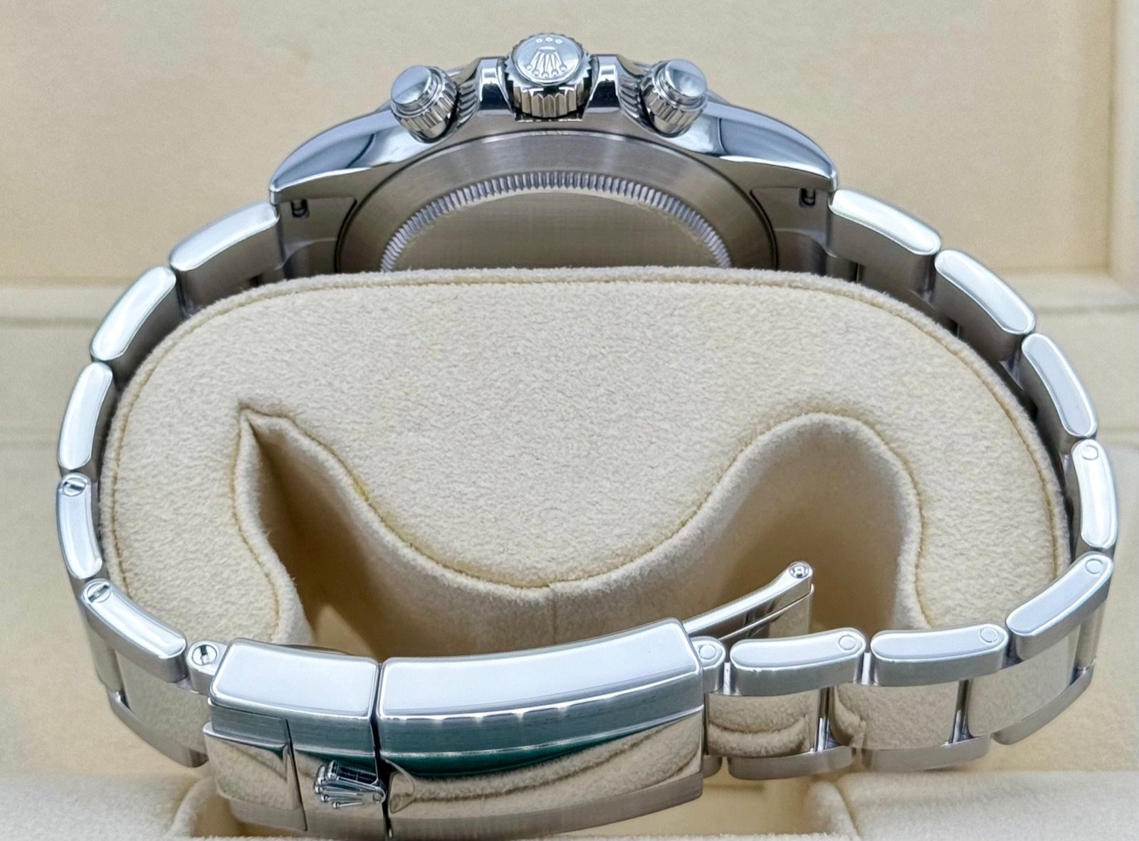 2015 Rolex Daytona 40mm 116520 Stainless Steel White APH Dial - Image 9