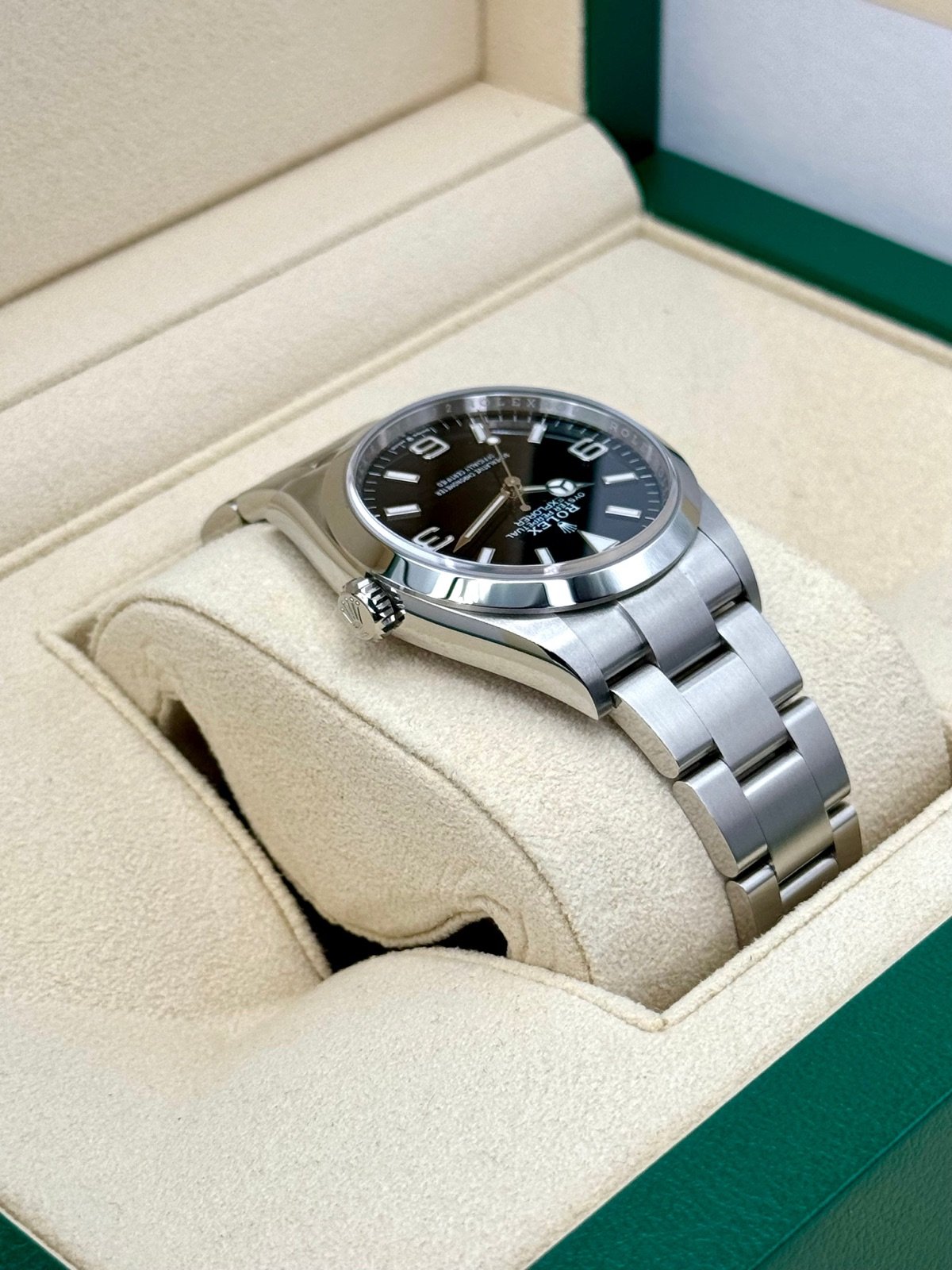 2024 Rolex Explorer 36mm 124270 Stainless Steel Black Dial (Unworn) - Image 8