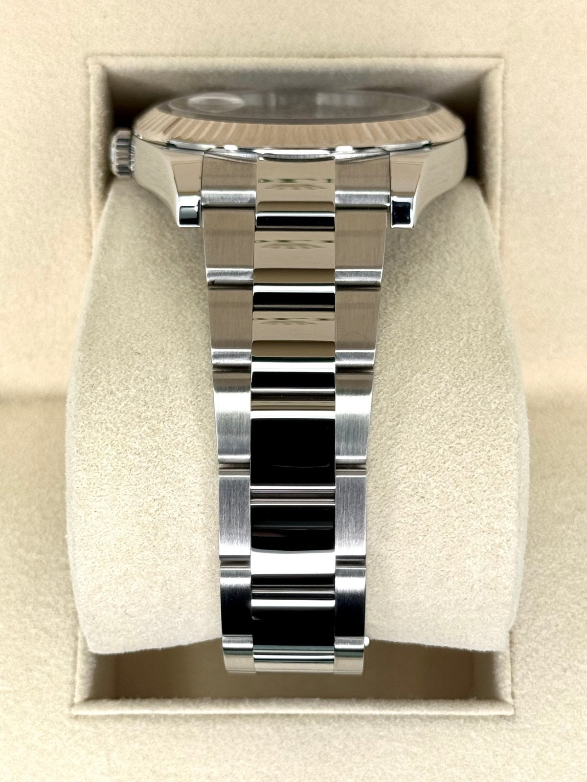 2017 Rolex Datejust II 41mm Oyster Rhodium Diamond Dial 116334 - Image 4