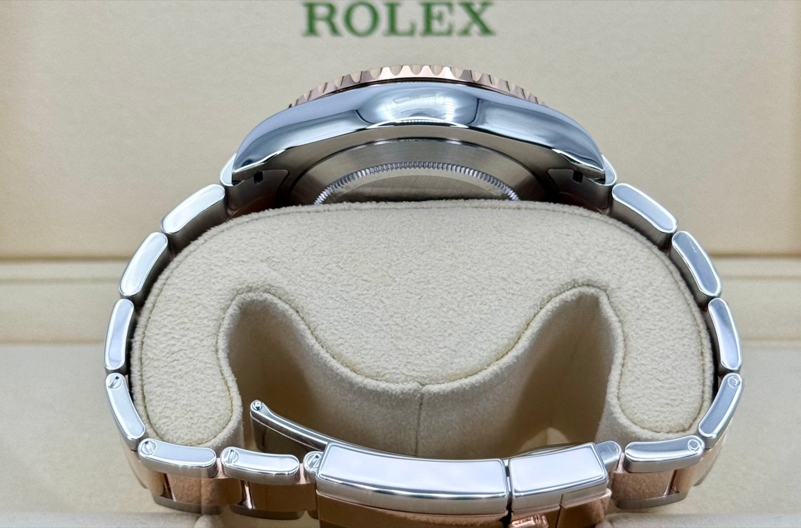 2018 Rolex Yacht-Master II 44mm 116681 Two-Tone White Dial - Image 10