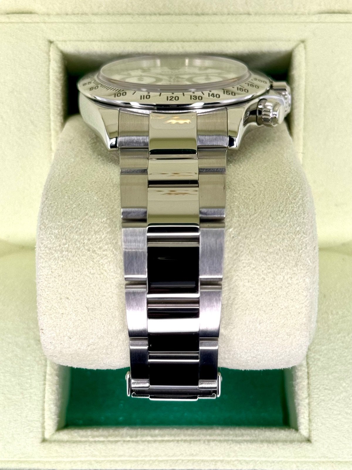 2005 Rolex Daytona 40mm 116520 Stainless Steel White Dial - Image 3