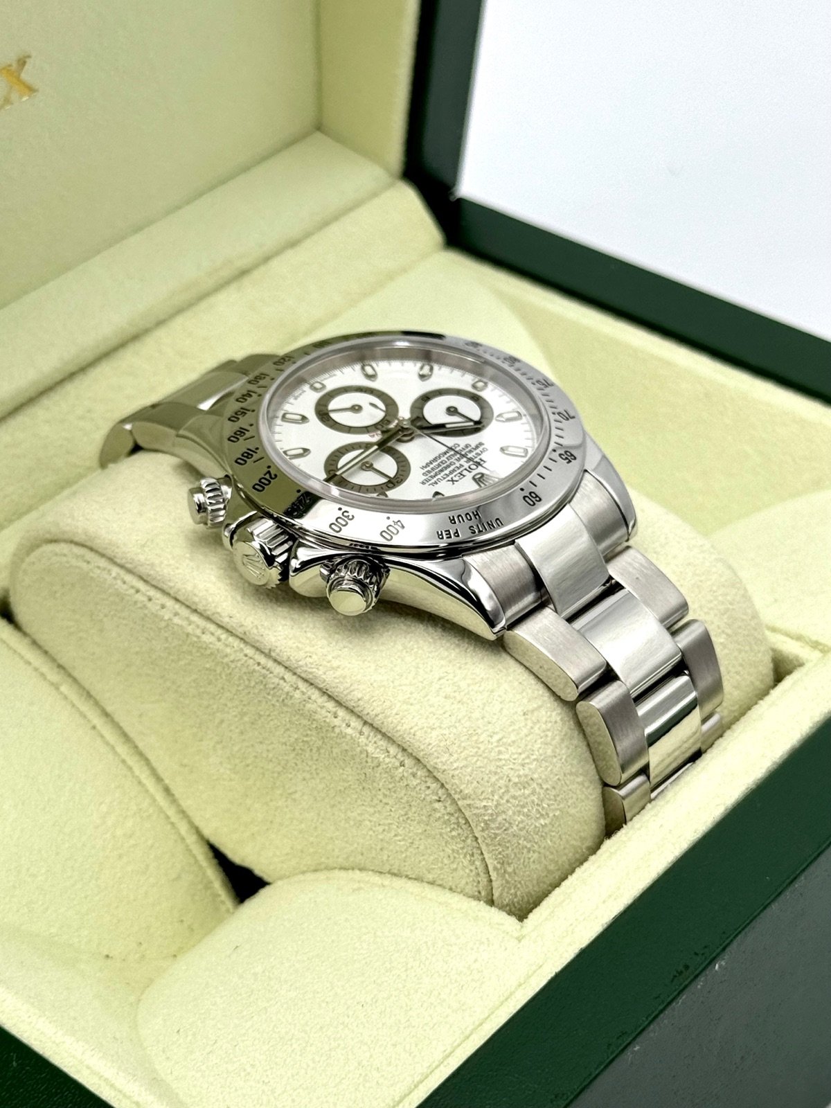 2005 Rolex Daytona 40mm 116520 Stainless Steel White Dial - Image 8