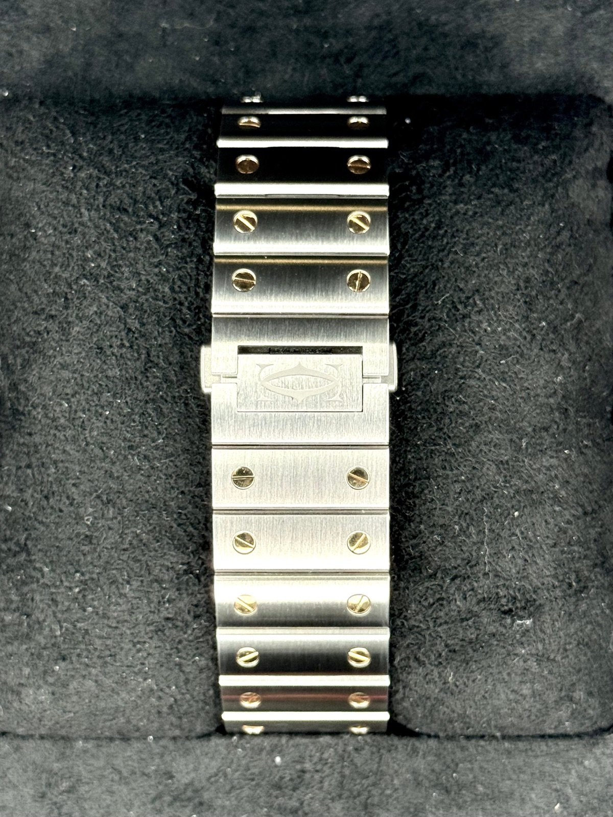 2023 Cartier Santos de Cartier 39.8mm W2SA0009 Two-Tone White Dial - Image 2