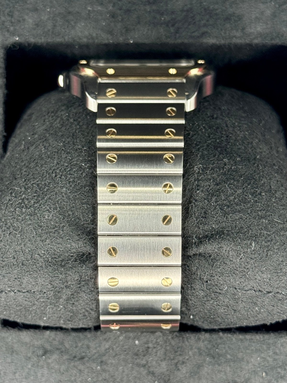 2023 Cartier Santos de Cartier 39.8mm W2SA0009 Two-Tone White Dial - Image 4