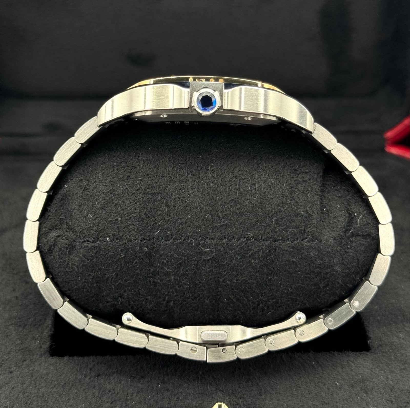 2023 Cartier Santos de Cartier 39.8mm W2SA0009 Two-Tone White Dial - Image 9