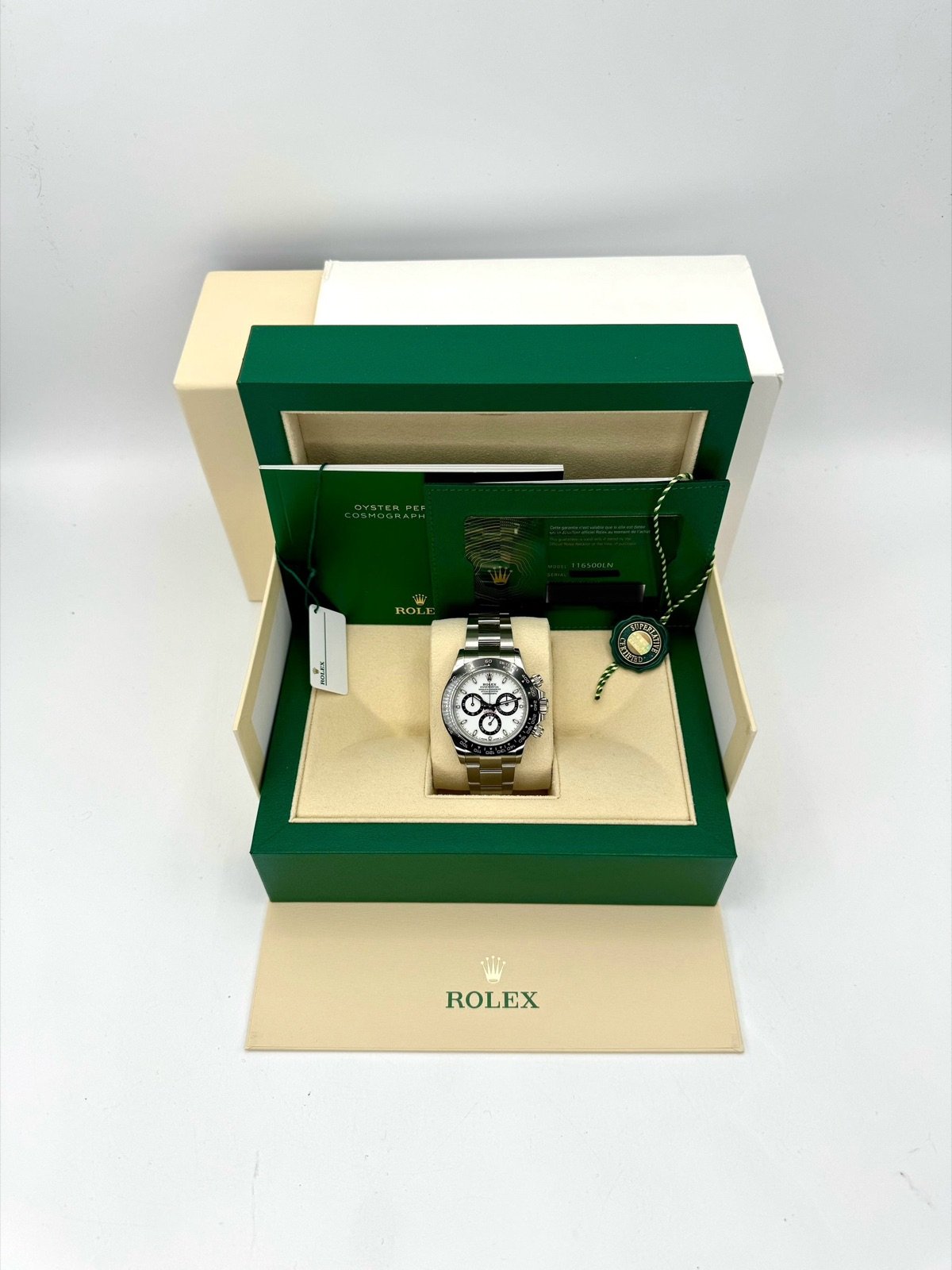 2023 Rolex Daytona 40mm 116500LN Stainless Steel Panda Dial - Image 12