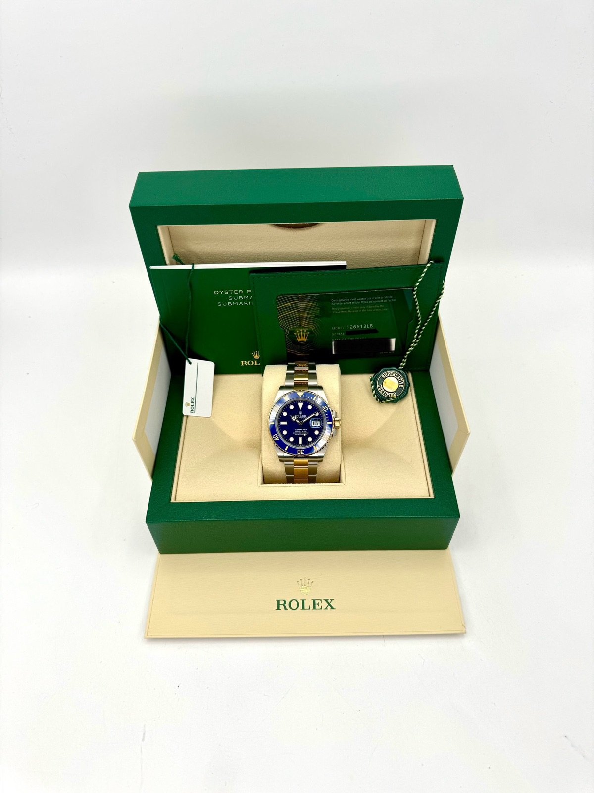 2024 Rolex Submariner “Bluesy” 41mm 126613LB Two-Tone Blue Dial (Unworn) - Image 11