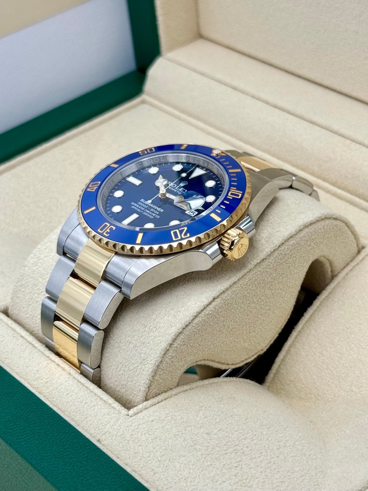 2024 Rolex Submariner “Bluesy” 41mm 126613LB Two-Tone Blue Dial (Unworn) - Image 5