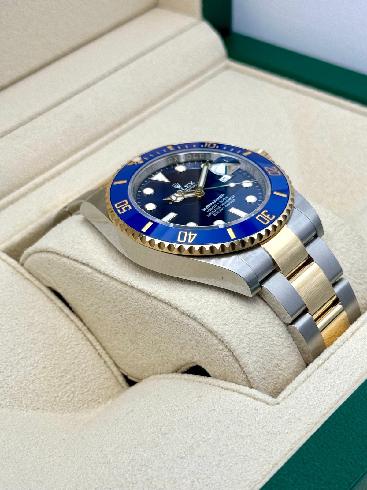 2024 Rolex Submariner “Bluesy” 41mm 126613LB Two-Tone Blue Dial (Unworn) - Image 6