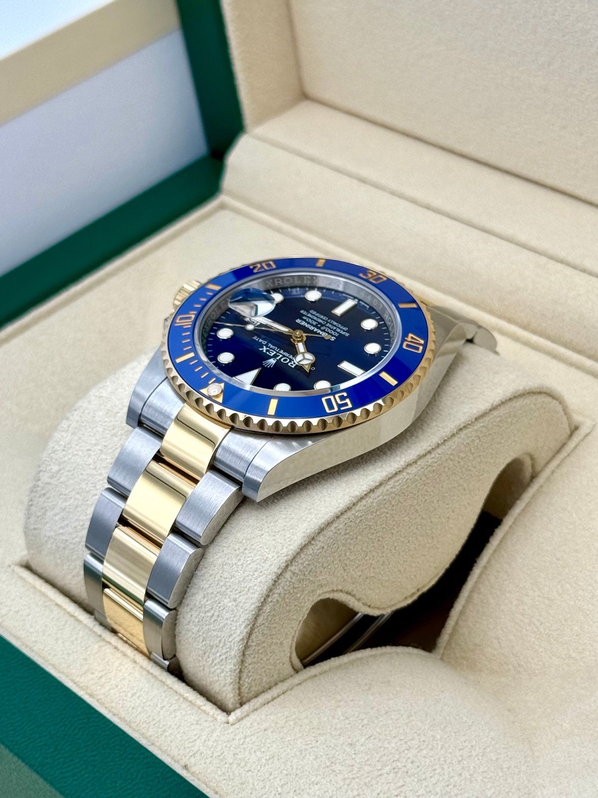 2024 Rolex Submariner “Bluesy” 41mm 126613LB Two-Tone Blue Dial (Unworn) - Image 7