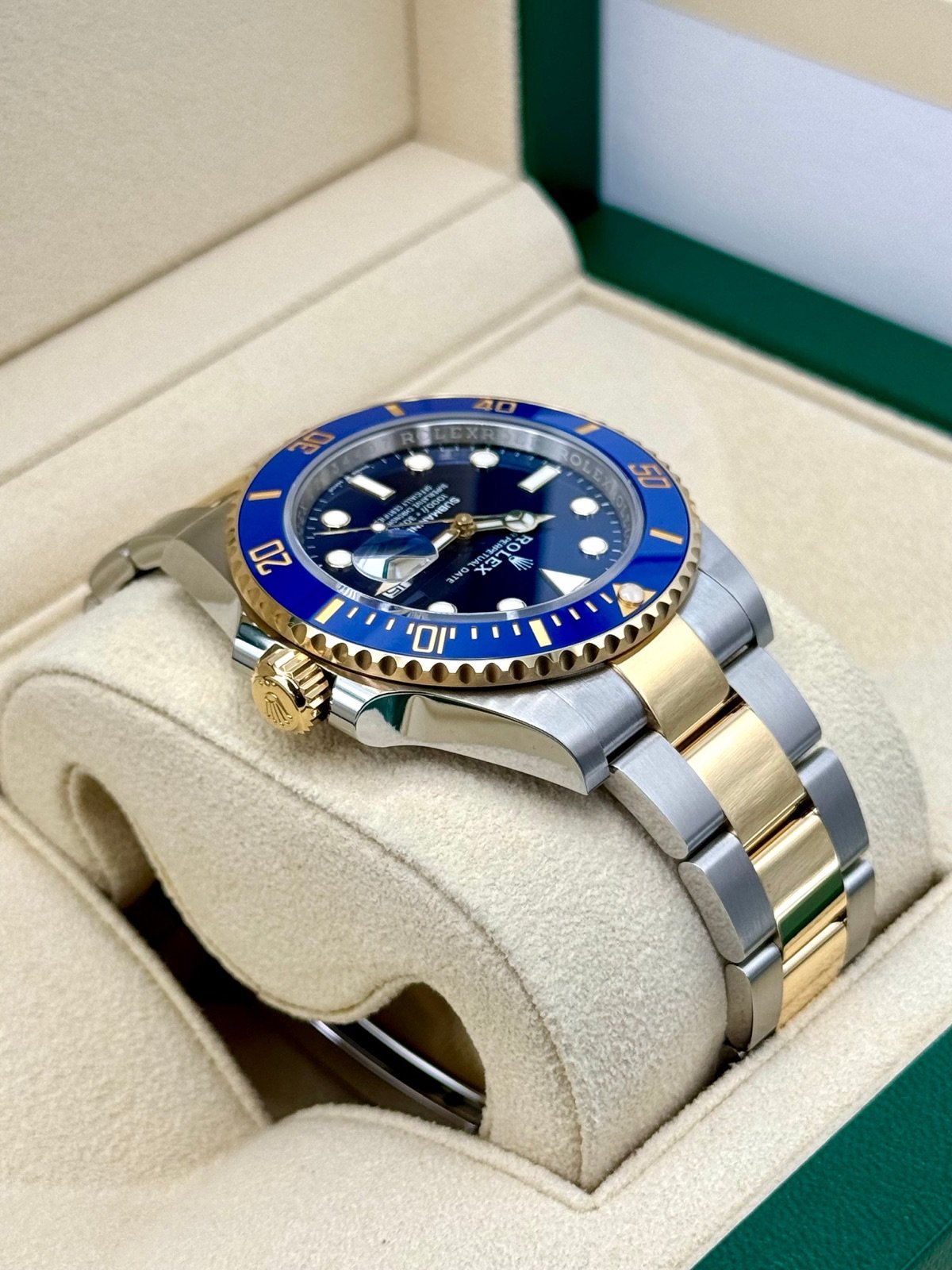 2024 Rolex Submariner “Bluesy” 41mm 126613LB Two-Tone Blue Dial (Unworn) - Image 8