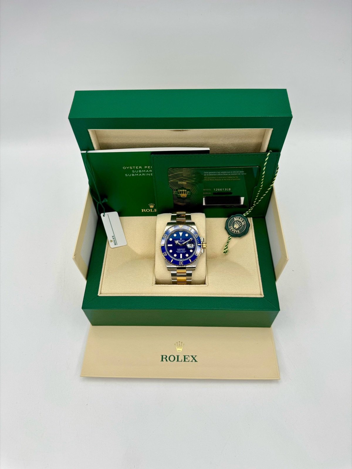2024 Rolex Submariner “Bluesy” 41mm 126613LB Two-Tone Blue Dial (Unworn) - Image 11