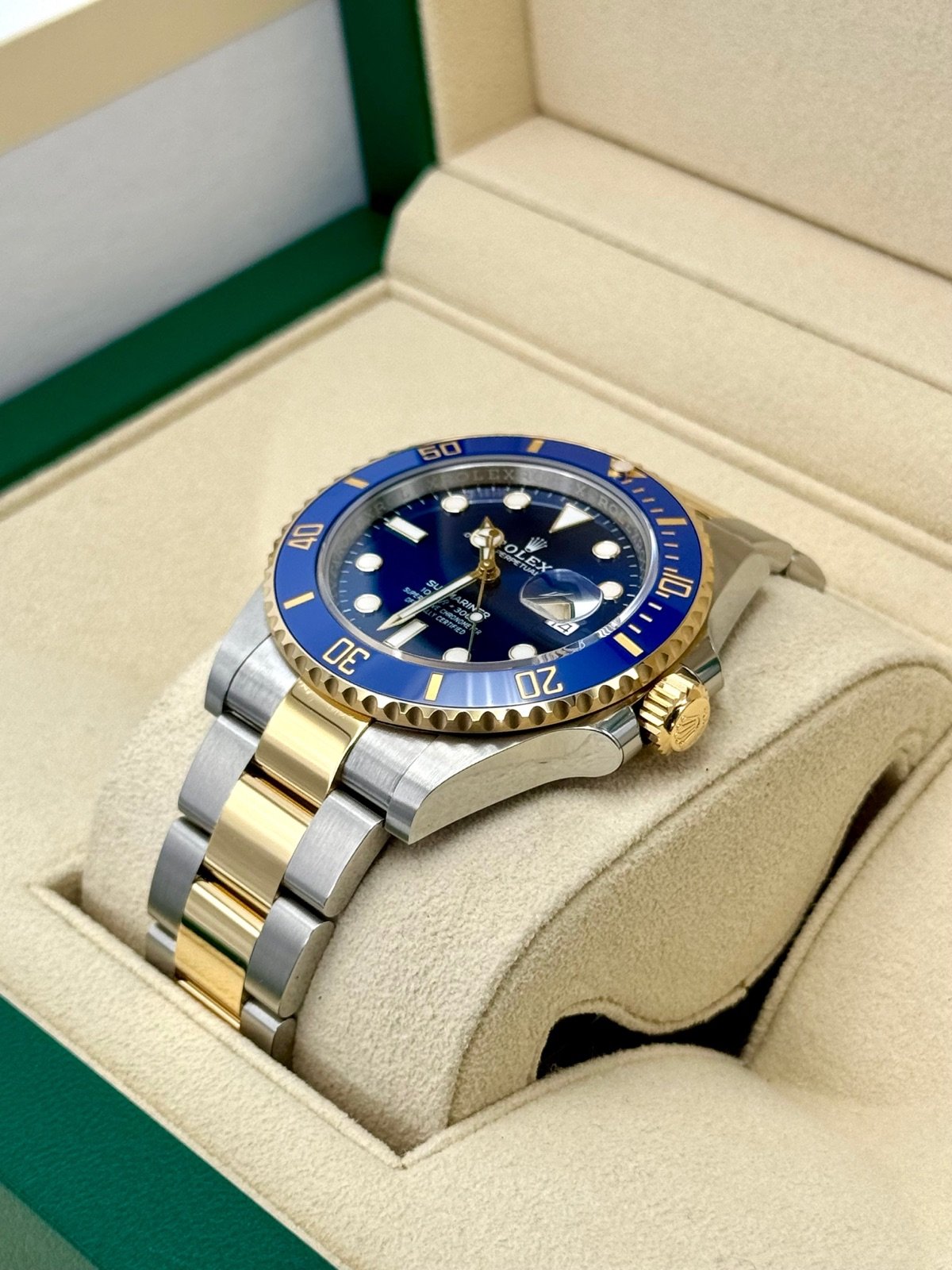 2024 Rolex Submariner “Bluesy” 41mm 126613LB Two-Tone Blue Dial (Unworn) - Image 5