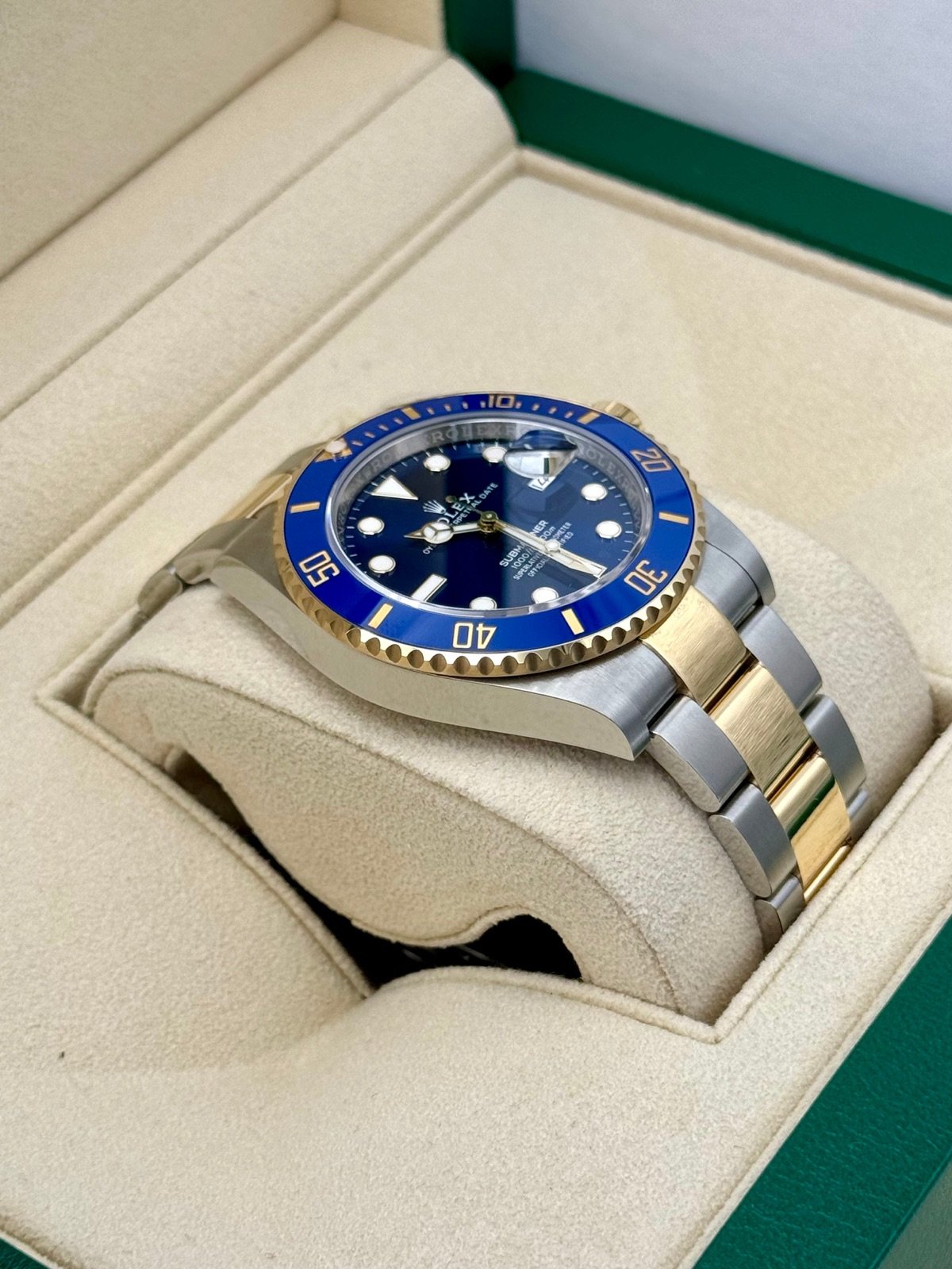 2024 Rolex Submariner “Bluesy” 41mm 126613LB Two-Tone Blue Dial (Unworn) - Image 6