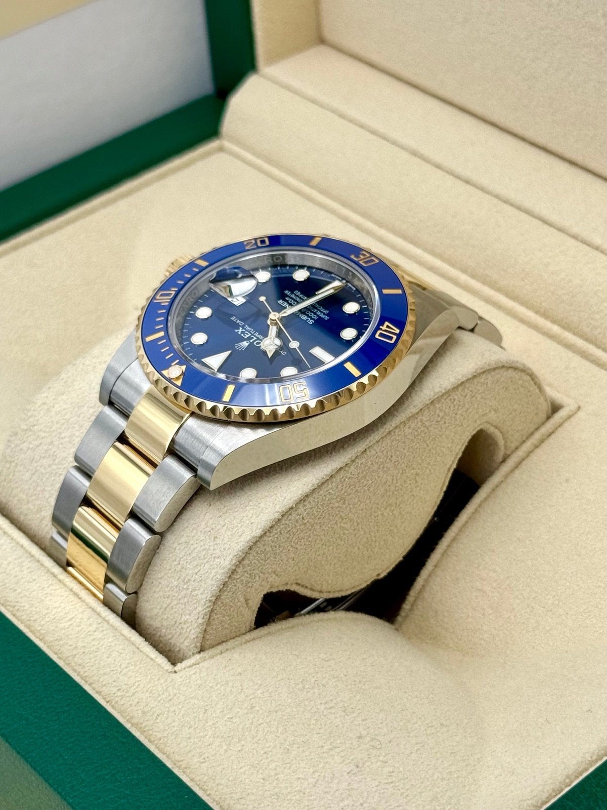 2024 Rolex Submariner “Bluesy” 41mm 126613LB Two-Tone Blue Dial (Unworn) - Image 7