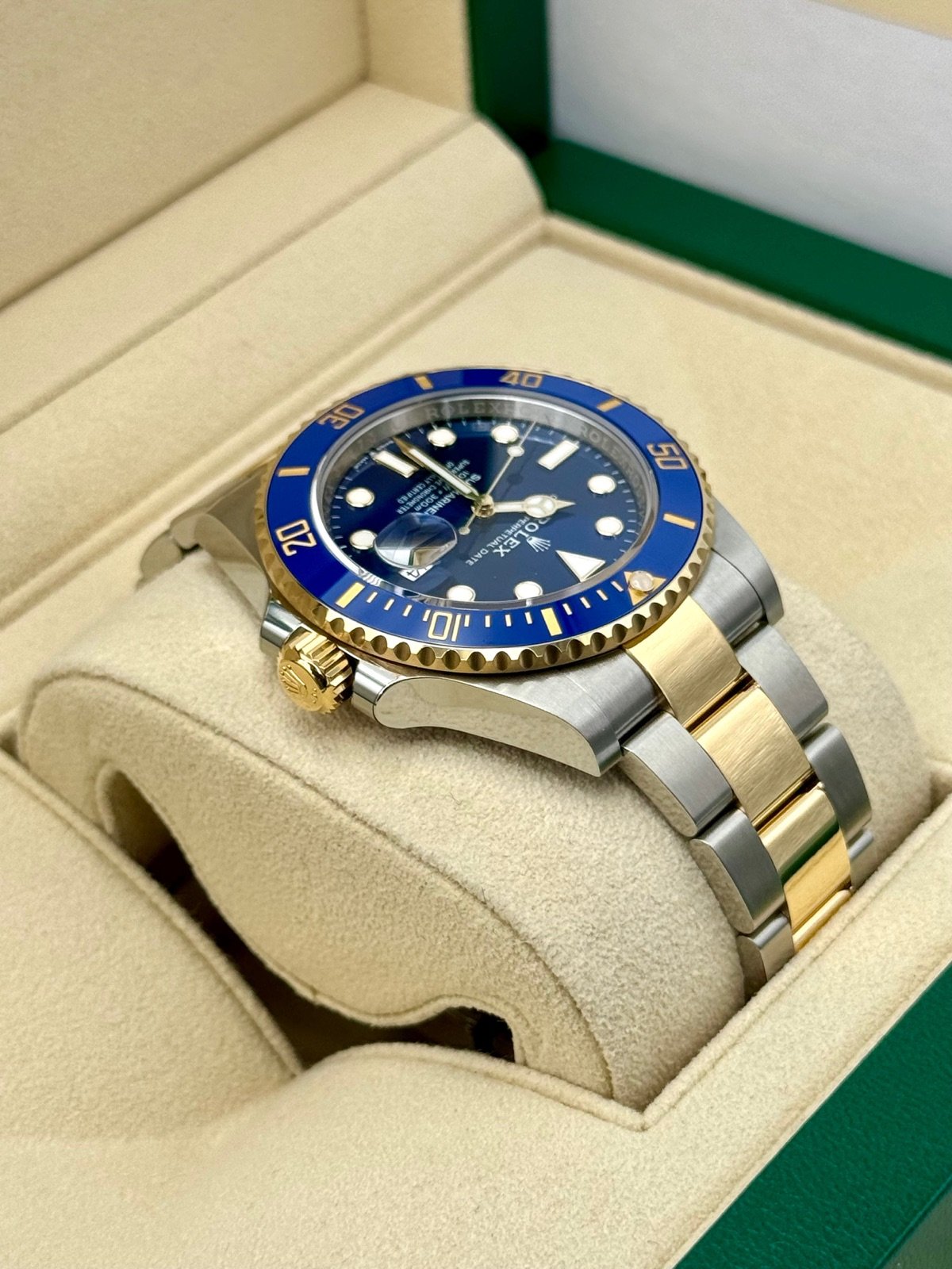2024 Rolex Submariner “Bluesy” 41mm 126613LB Two-Tone Blue Dial (Unworn) - Image 8