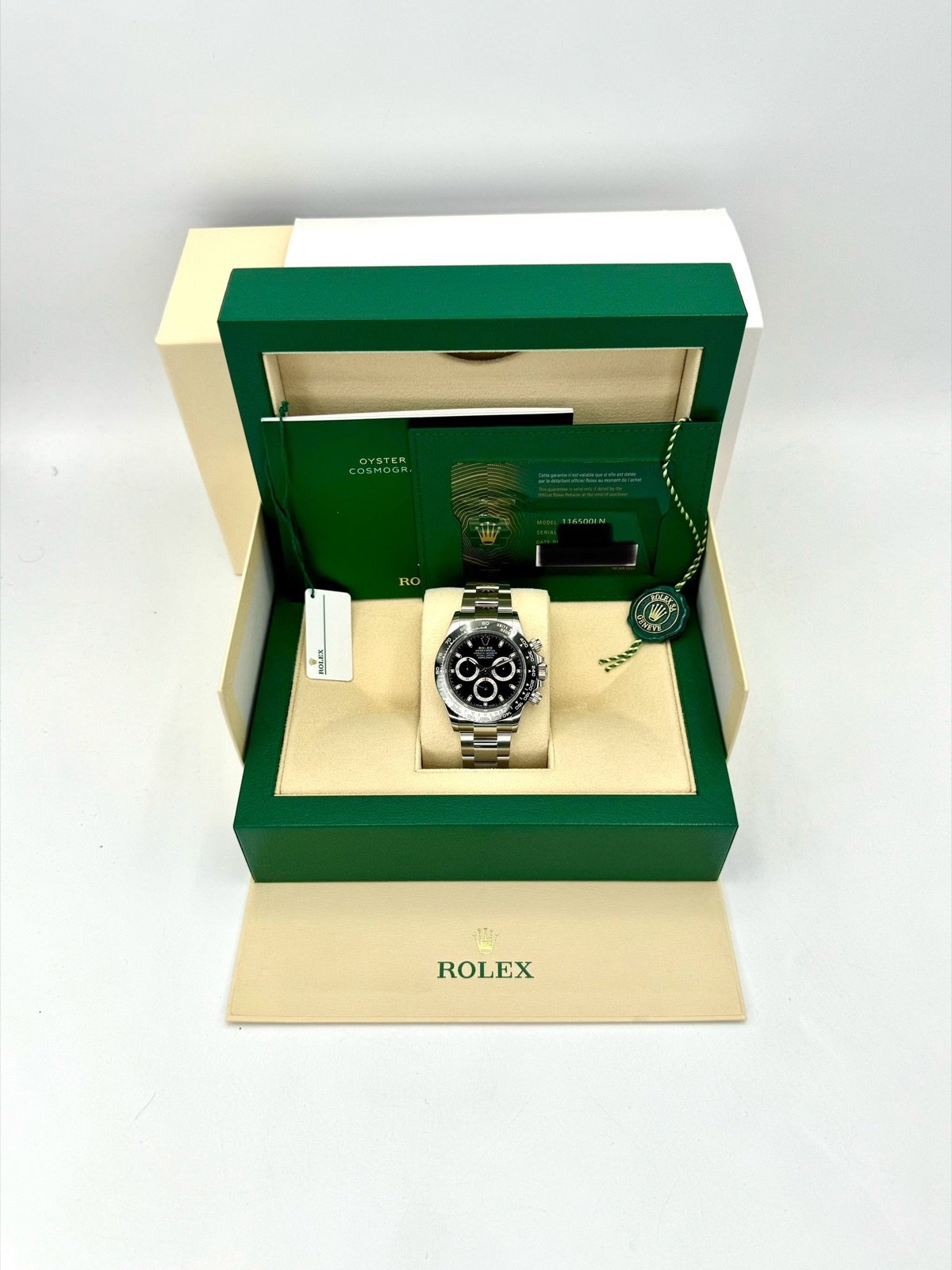 2023 Rolex Daytona 40mm 116500LN Stainless Steel Black Dial (Unworn) - Image 12