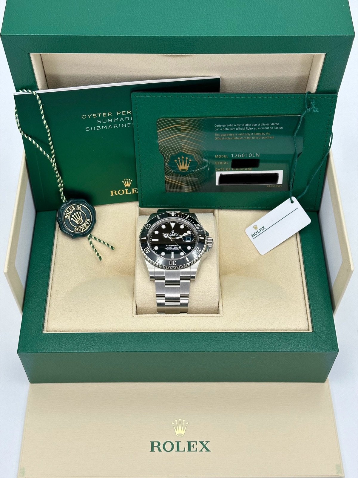 2024 Rolex Submariner 41mm 126610LN Stainless Steel Black Dial (Unworn) - Image 11