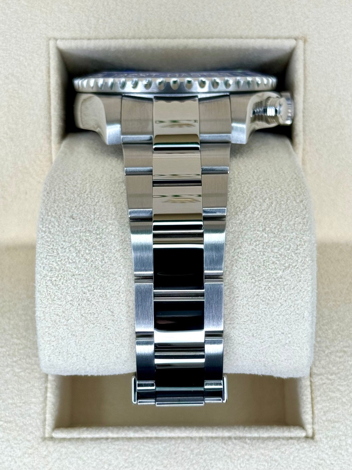 2019 Rolex Yacht-Master II 44mm 116680 Stainless Steel White Dial - Image 3