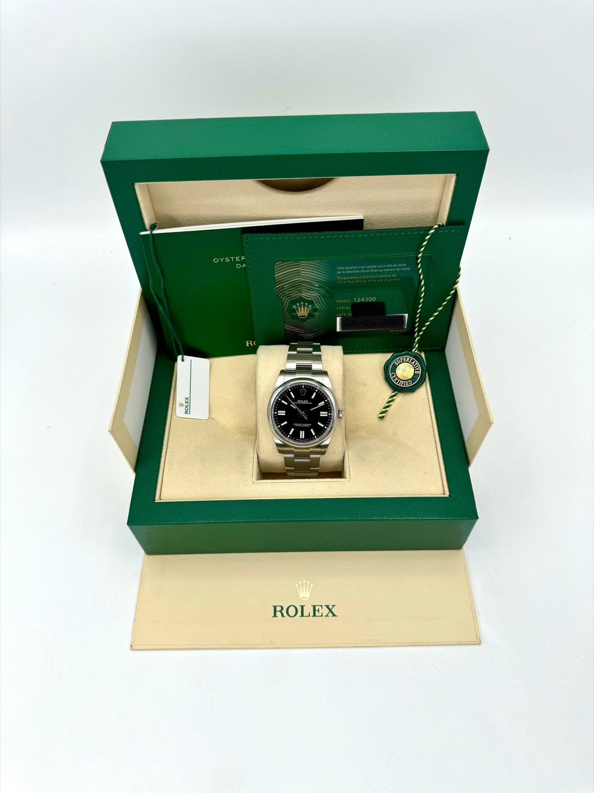 2023 Rolex Oyster Perpetual 41mm 124300 Black Dial - Image 11