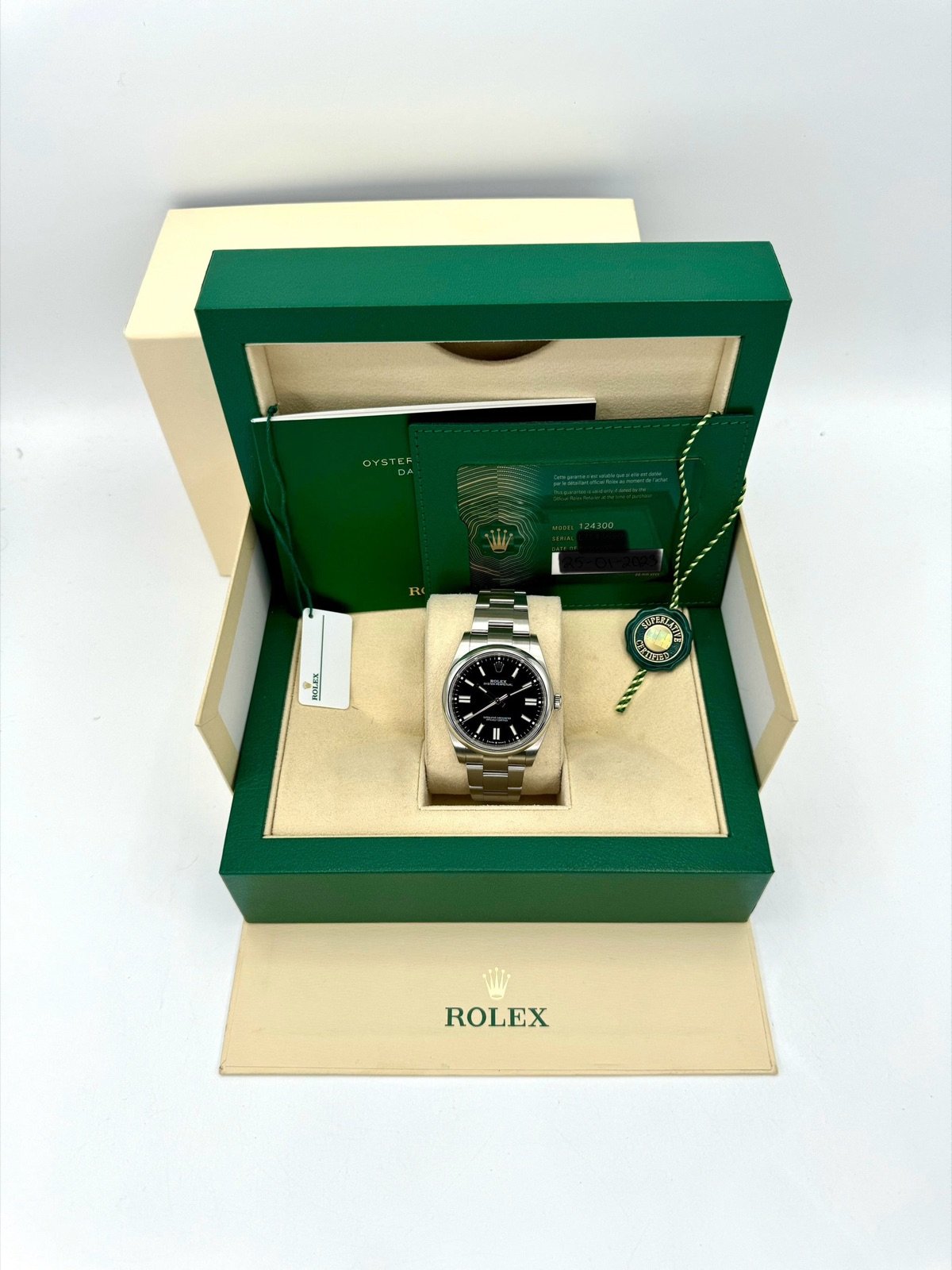 2023 Rolex Oyster Perpetual 41mm 124300 Black Dial - Image 12