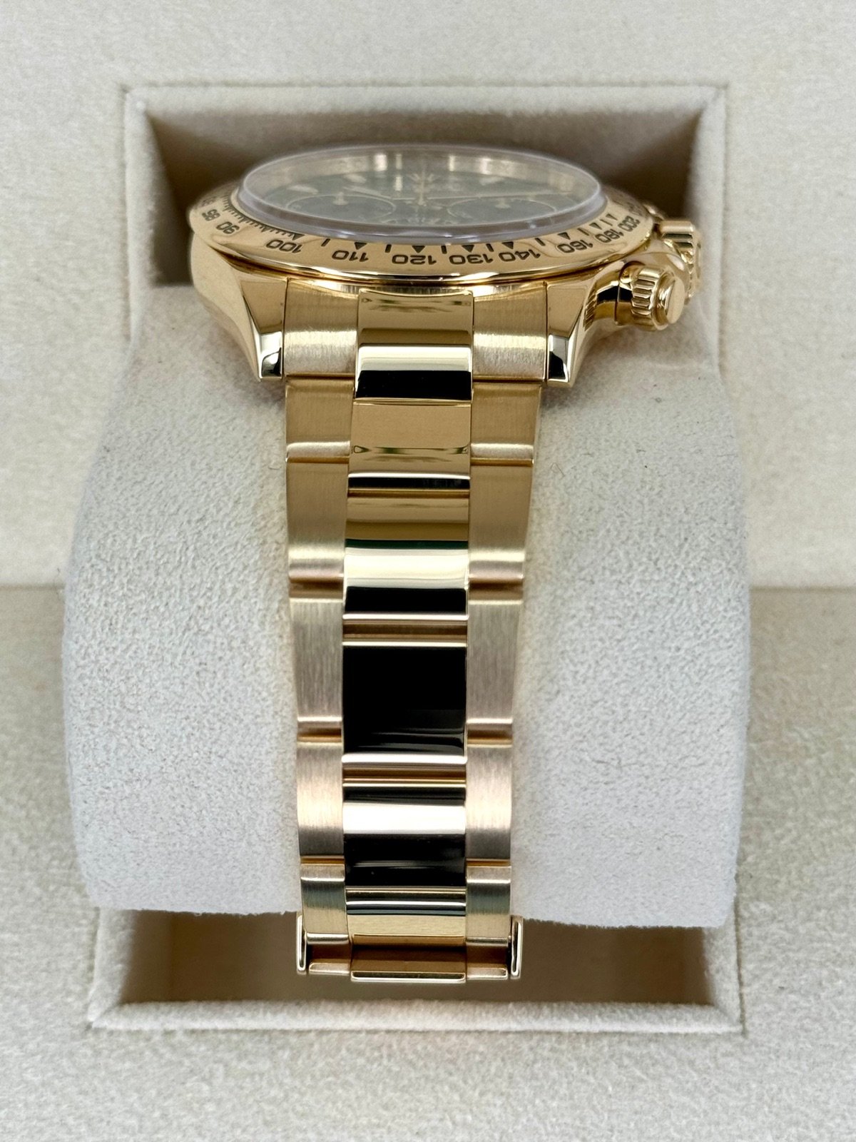 2020 Rolex Daytona “John Mayer” 40mm 116508 Yellow Gold Green Dial - Image 3