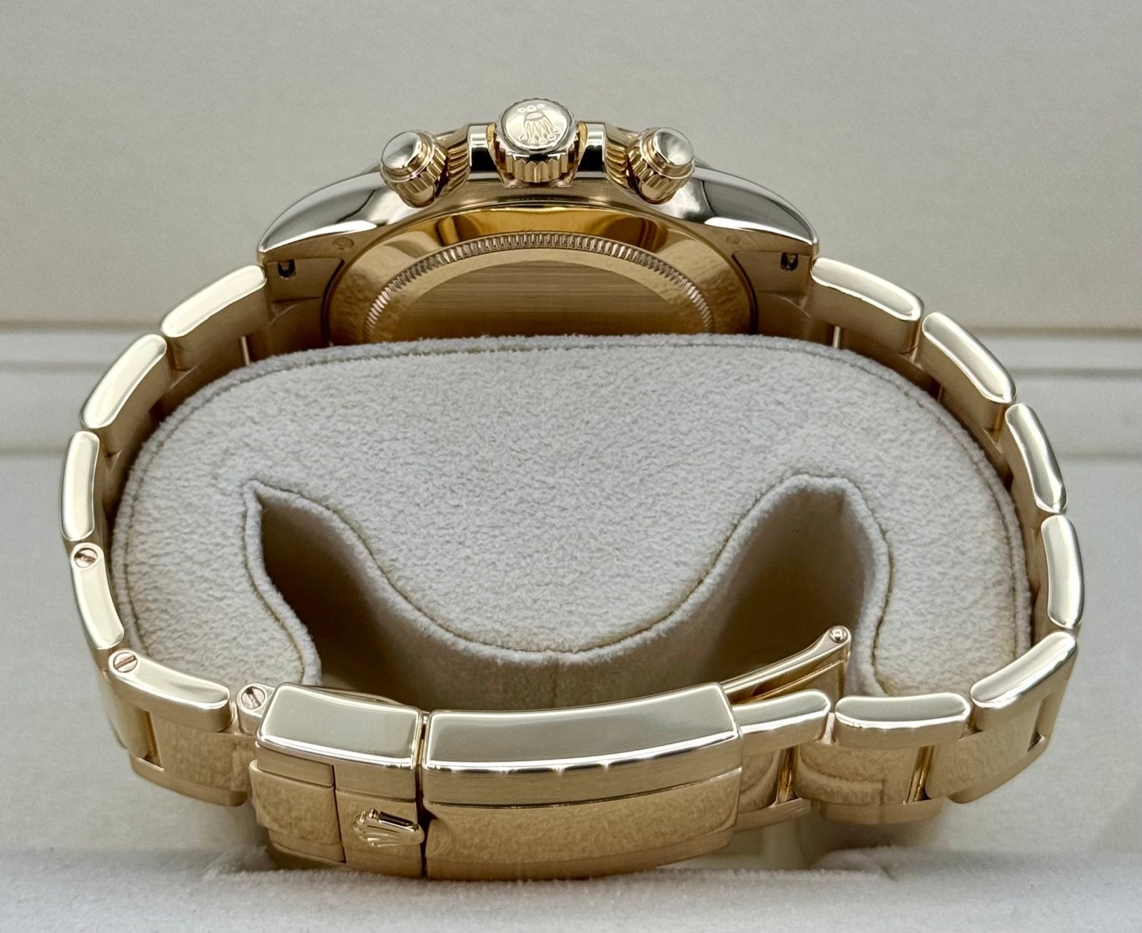2020 Rolex Daytona “John Mayer” 40mm 116508 Yellow Gold Green Dial - Image 9