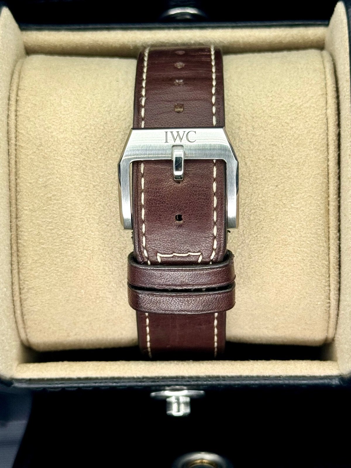 2023 IWC Pilot’s Watch Chronograph 43mm IW378005 Steel Green Dial - Image 2