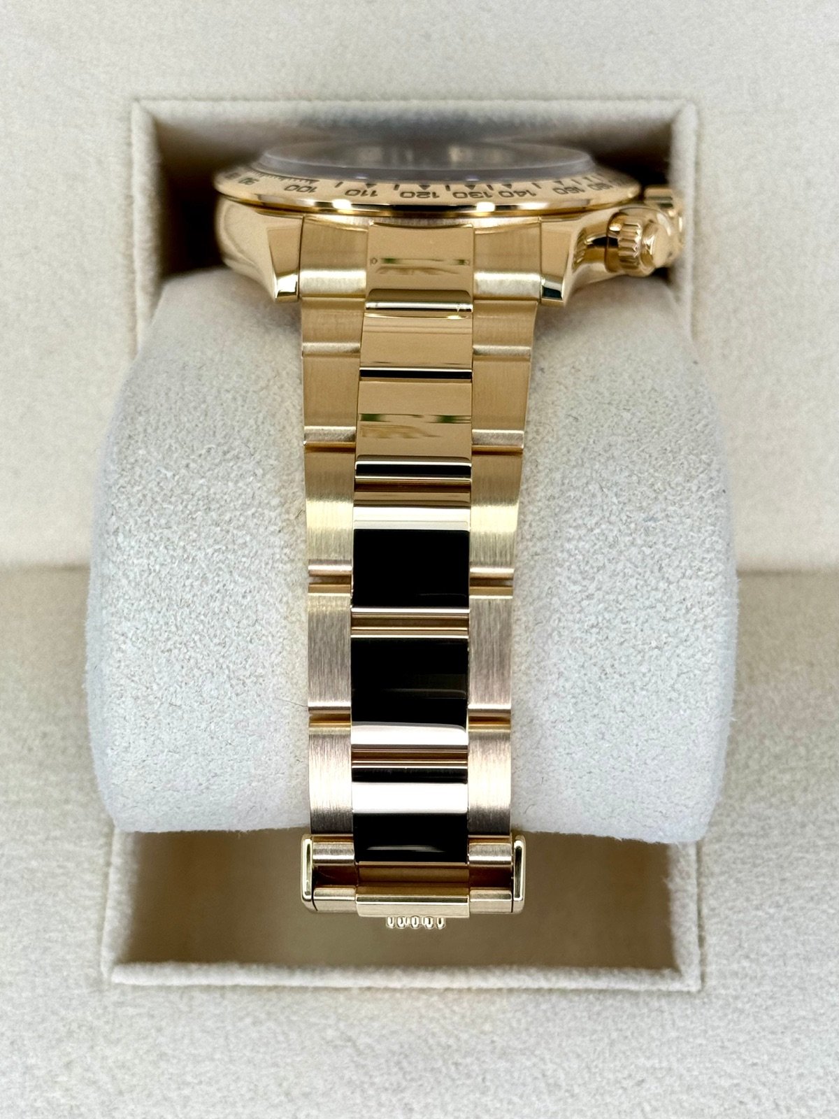 2023 Rolex Daytona “Paul Newman” 40mm 116508 Yellow Gold Black Dial - Image 3