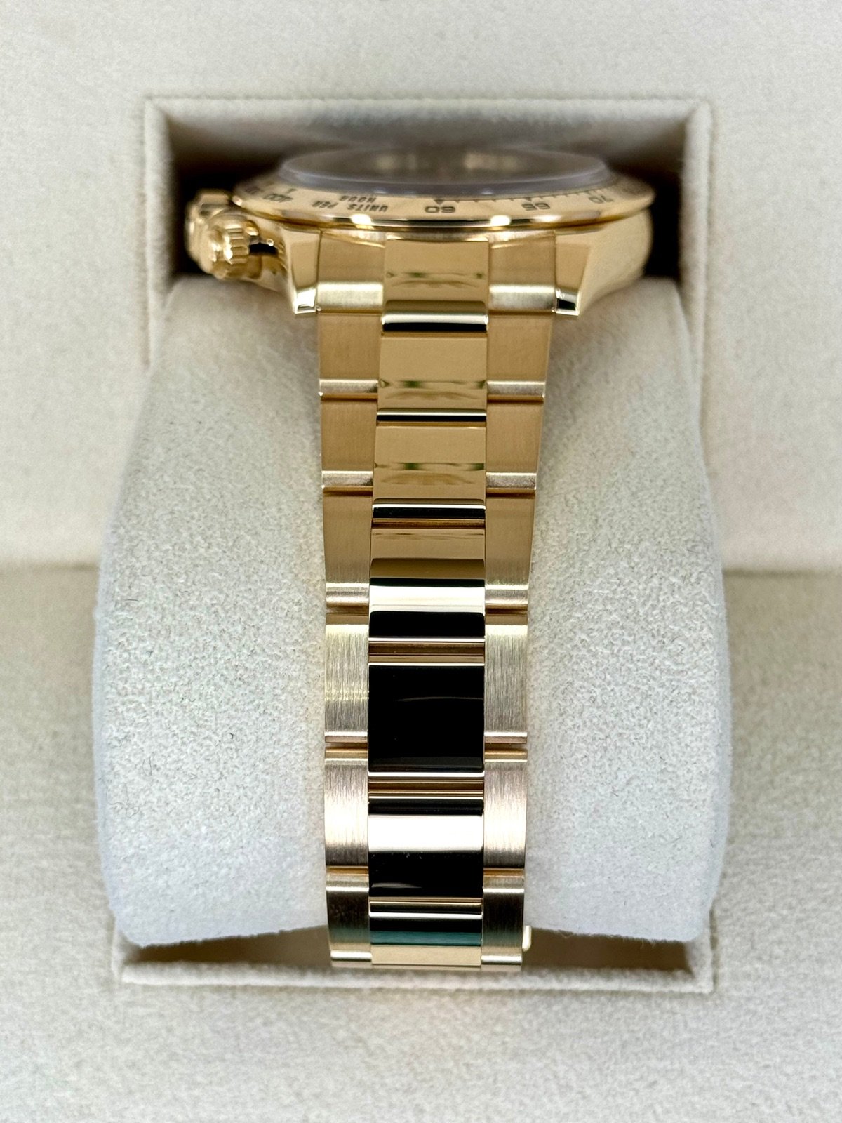 2023 Rolex Daytona “Paul Newman” 40mm 116508 Yellow Gold Black Dial - Image 4