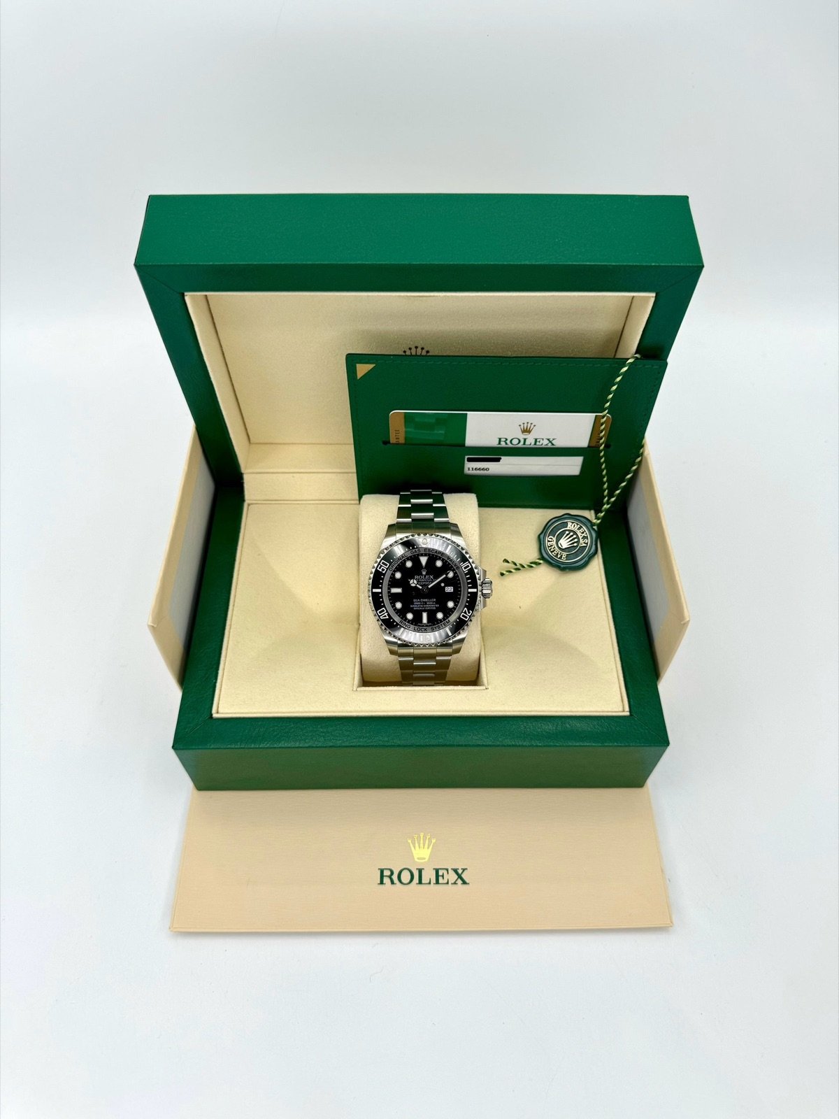 2016 Rolex Deepsea 44mm 116660 Stainless Steel Black Dial - Image 11