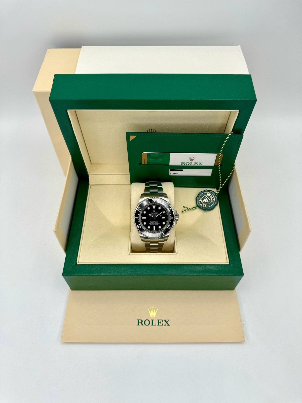 2016 Rolex Deepsea 44mm 116660 Stainless Steel Black Dial - Image 12