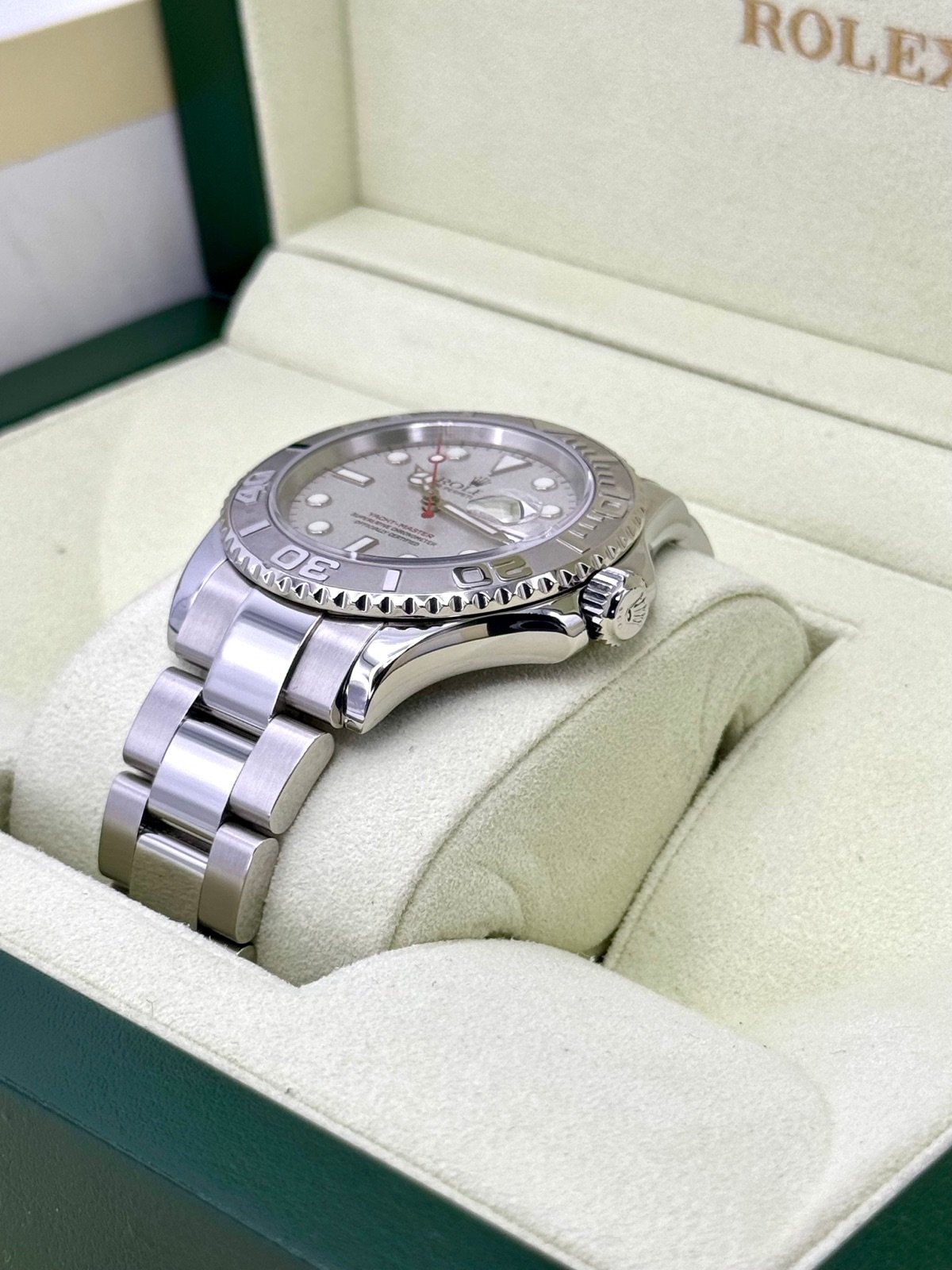 Rolex Yacht-Master 40mm 16622 Platinum Bezel and Dial - Image 5