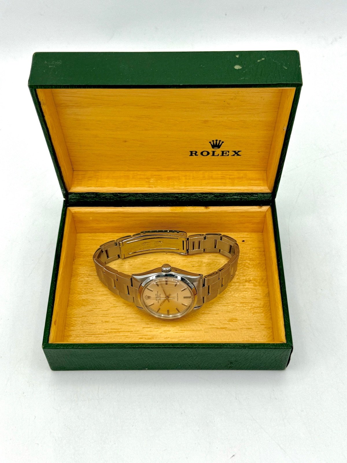 1978 Rolex Air-King 34mm 5500 Stainless Steel Oyster Silver Dial - Image 11