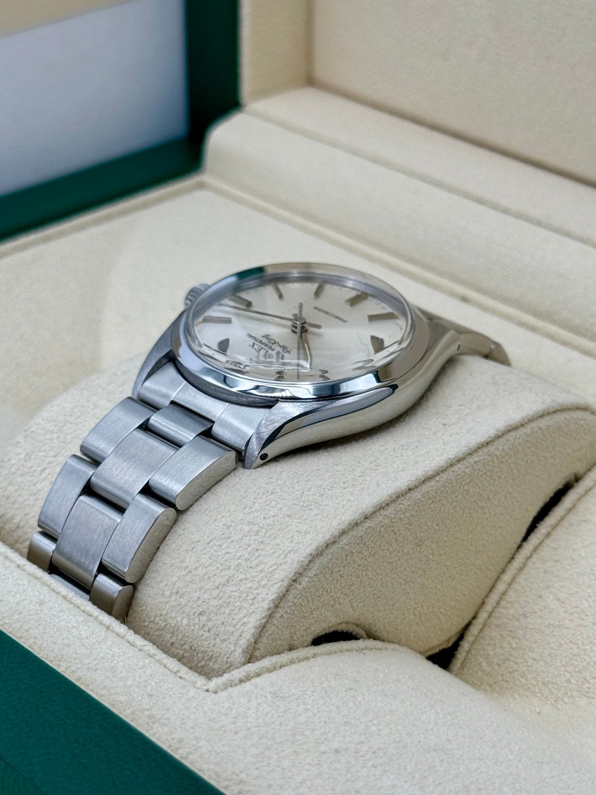 1978 Rolex Air-King 34mm 5500 Stainless Steel Oyster Silver Dial - Image 7