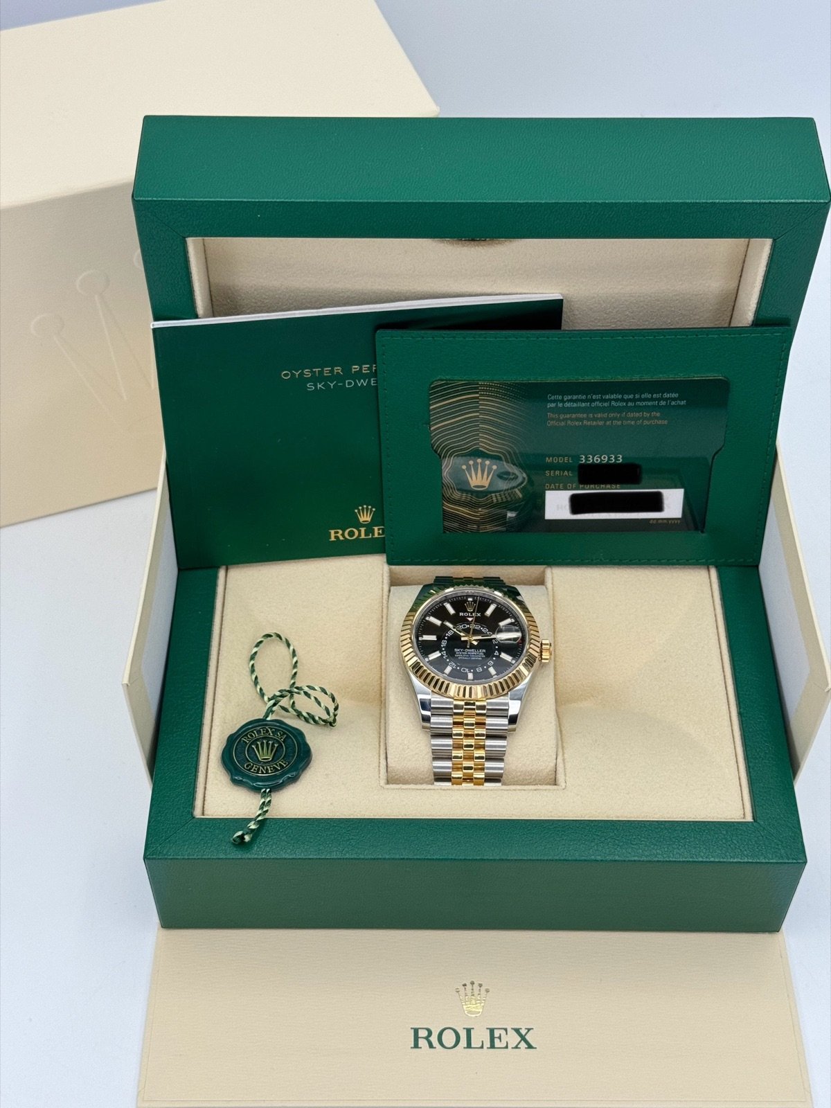2024 Rolex Sky-Dweller 42mm 336933 Two-Tone Jubilee Black Dial (Unworn) - Image 12