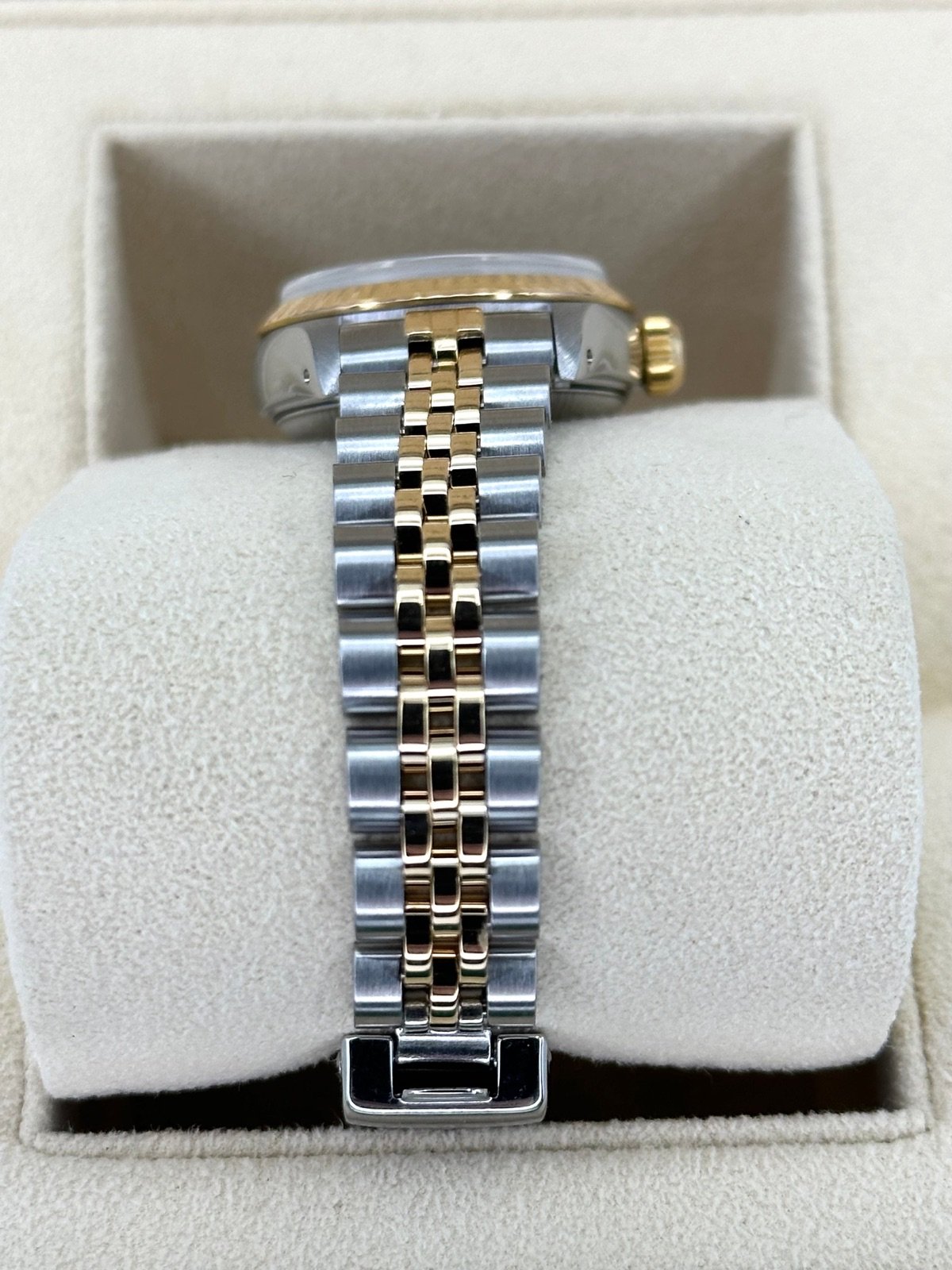 1990 Rolex Lady Datejust 26mm 69173 Two-Tone Jubilee Champagne Dial - Image 3